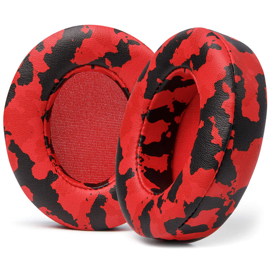 Almohadillas de Repuesto WC Wicked Cushions Negro con Aislamiento de Ruido Mejorado para Auriculares Beats Studio Wired B0500 / Wireless B0501 / Studio 3