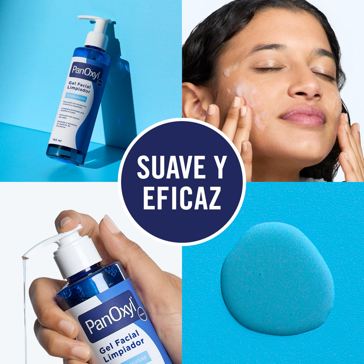 PanOxyl Gel de Limpieza con 2% Ácido Salicílico, 192 ml