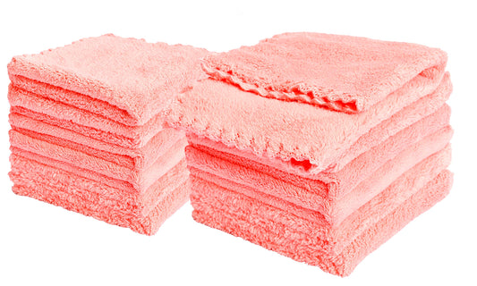 Paños de Microfibra Kyapoo Rosa Juego de 12 para Bebé