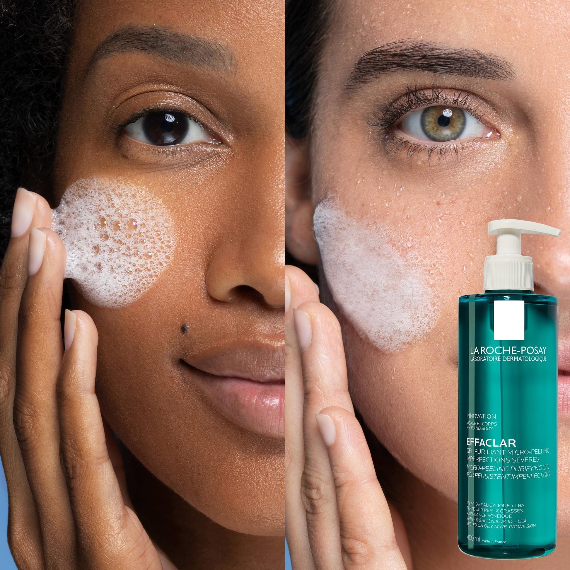 Limpiador Facial La Roche Posay Effaclar Gel Microexfoliante Para Piel Mixta a Grasa 400ml