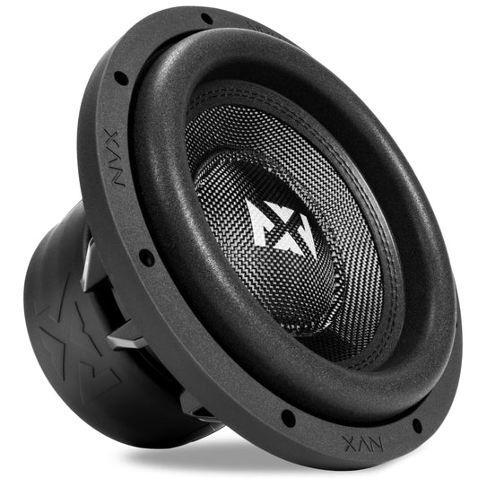NVX 10-inch True 750 watt RMS 1500 watt Peak Dual 4-Ohm Car Subwoofer 3-Dimensional Die Cast Aluminum Basket [VCW104]