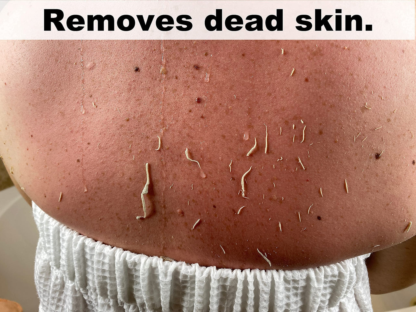 Guante de Piel de Seda Watch Me Glow Blanco Eliminación de Piel Muerta e Impurezas