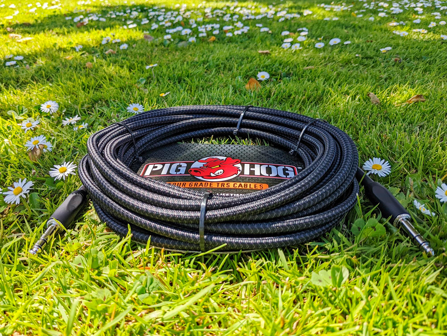 Cable para Instrumento Pig Hog 1/4" TRS Alto Rendimiento 10 Pies