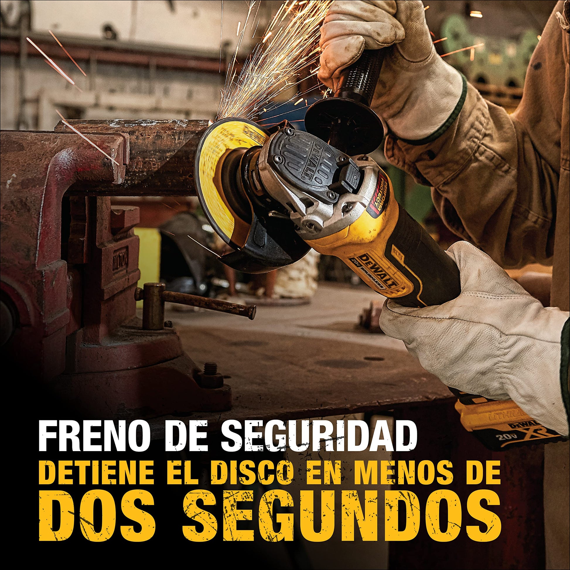 DEWALT Kit Taladro Rotomartillo y Atornillador, Esmeriladora, 20V máx, DCK248P1