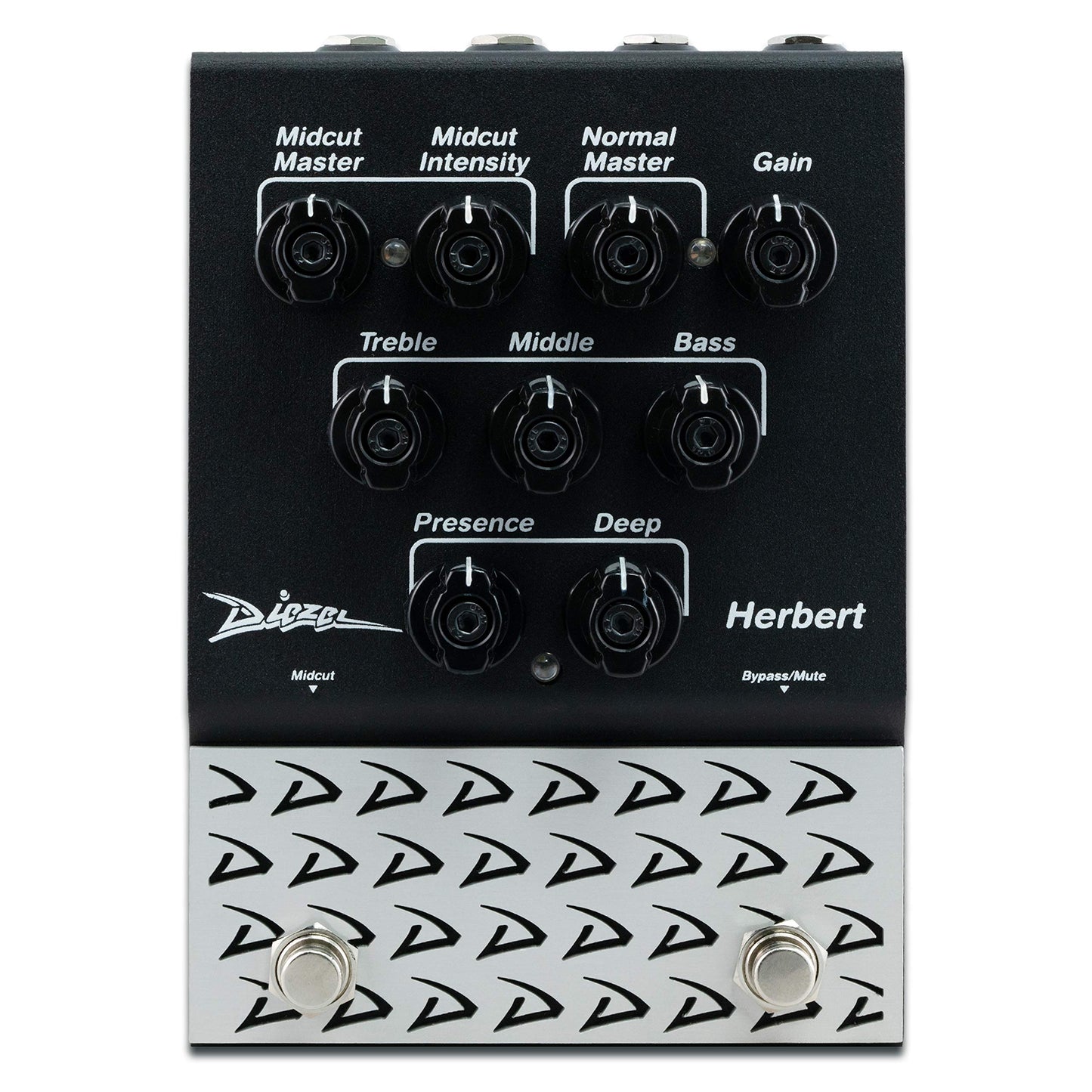 Diezel Herbert Pedal de efectos de guitarra de dos canales y preamplificador