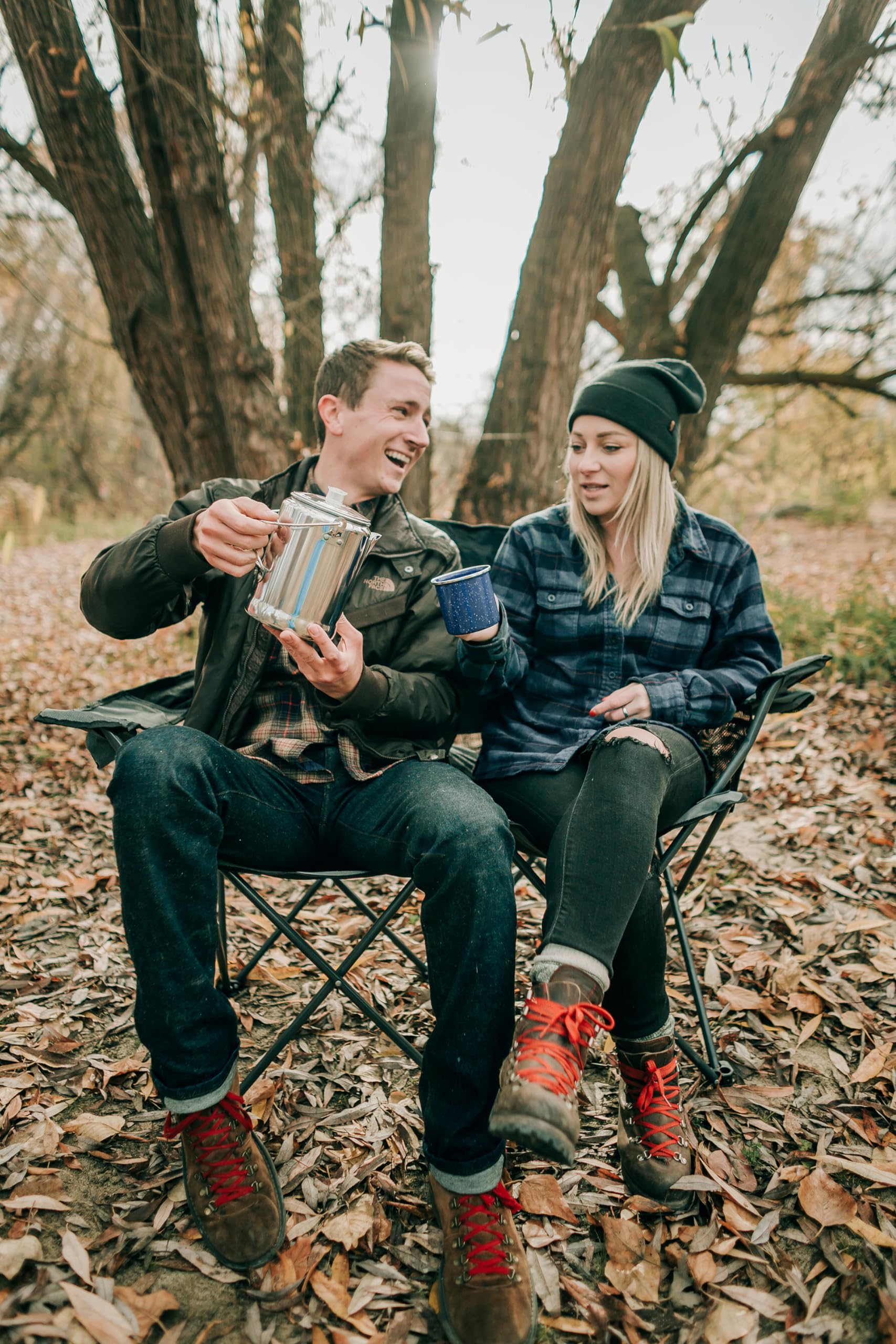 Percolador de Café Stansport Aluminio 9 Tazas