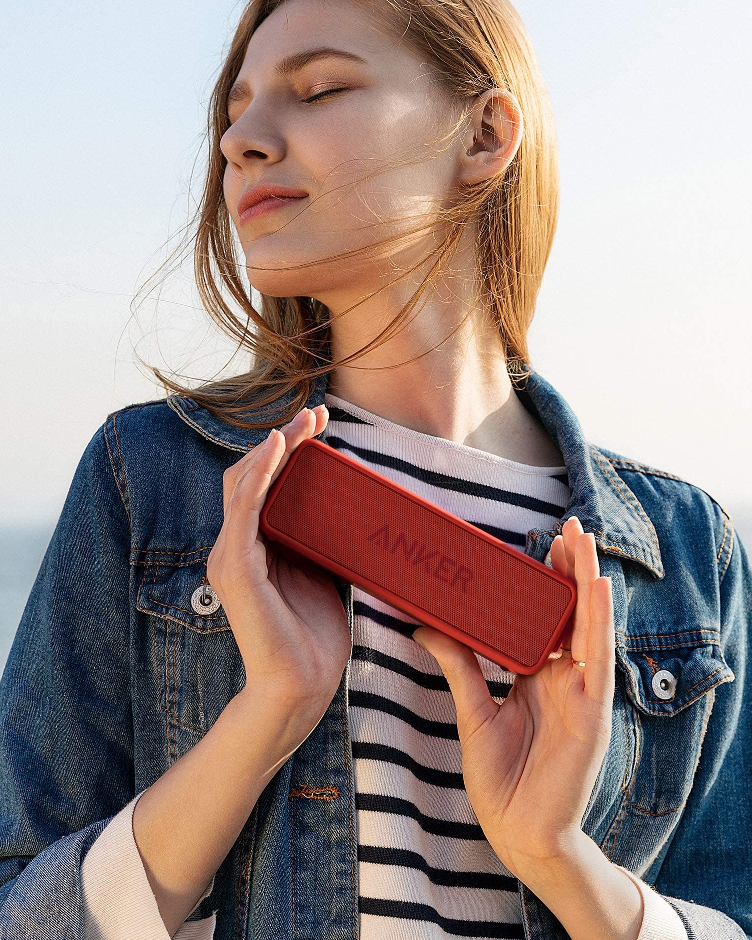 Soundcore Anker 2 Bocina Bluetooth Potente, batería de 24 Horas, protección contra el Agua IPX7, Graves enormes con Dos Controladores de Graves
