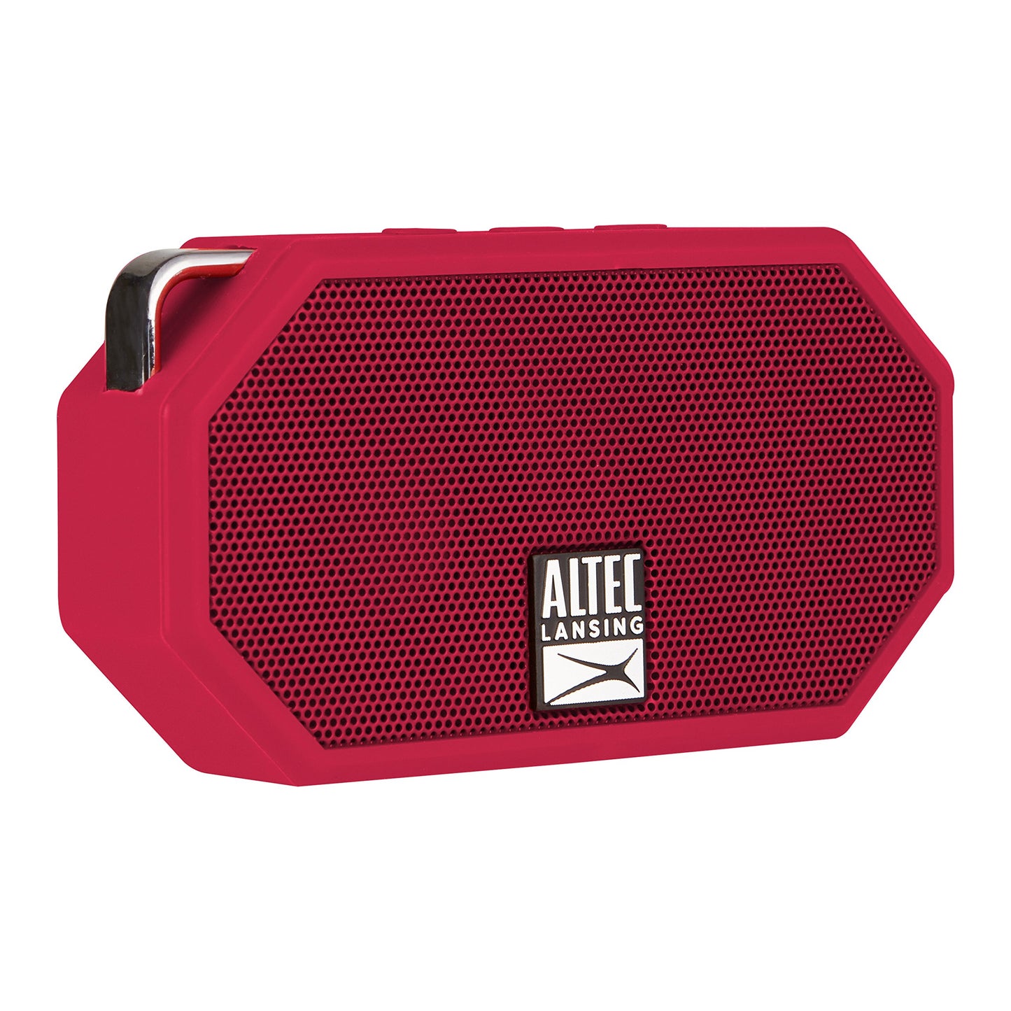 Altec Lansing IMW257-DR Mini H2O Waterproof, Sandproof, Snowproof and Shockproof Bluetooth Bocina, Deep Red