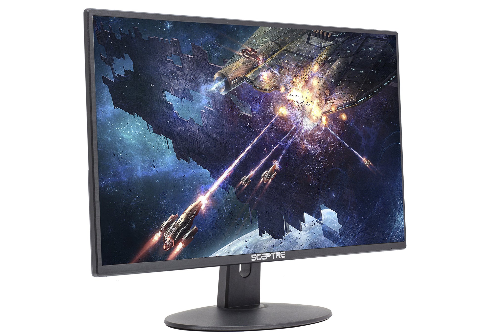 Monitor LED Sceptre Negro sRGB 99% 20 Pulgadas 1600 x 900 75 Hz HDMI VGA 2 Altavoces