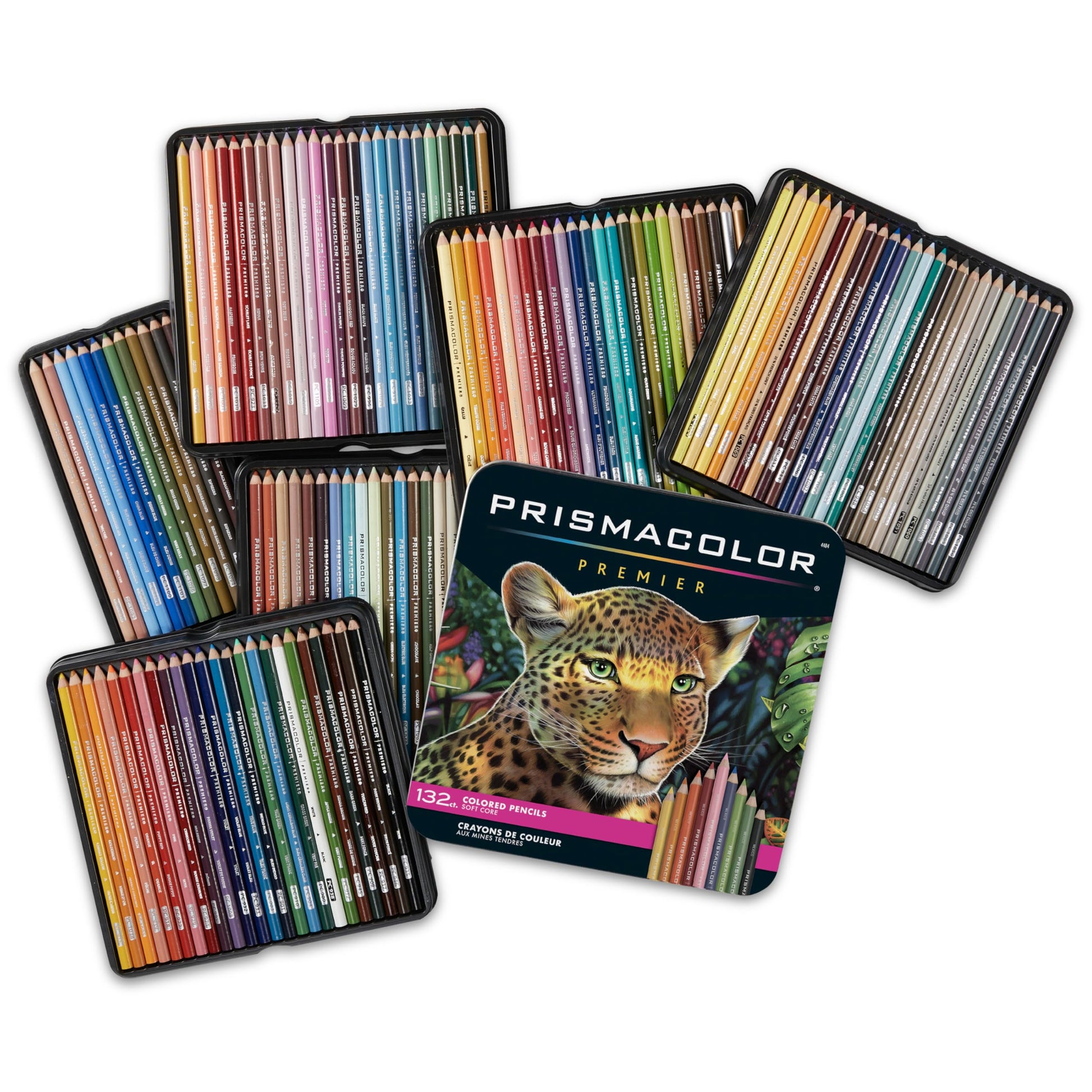 Lápices de Color Prismacolor Estuche Metálico 132 Piezas
