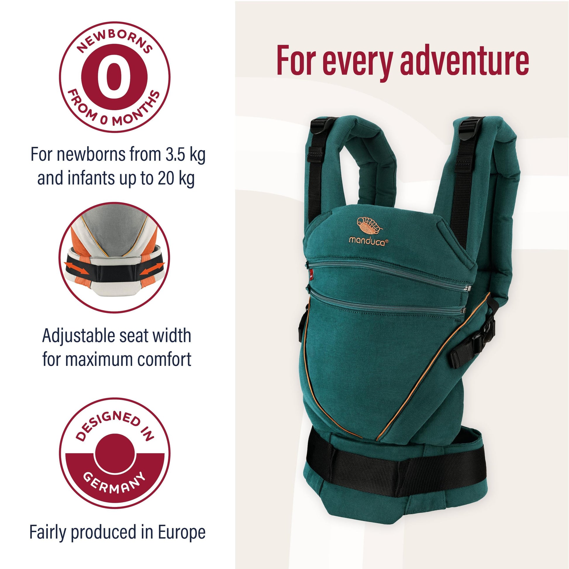 Mochila Portabebé Manduca XT