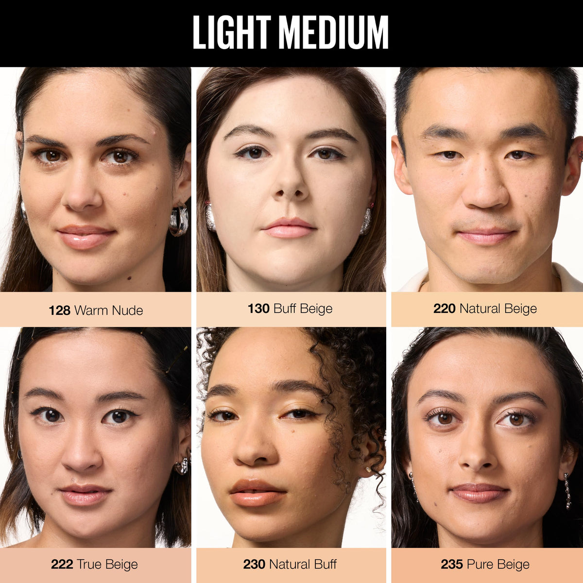 Maybelline New York Fit Me Mate + maquillaje en polvo sin poros, Buff Beige, 1 pieza