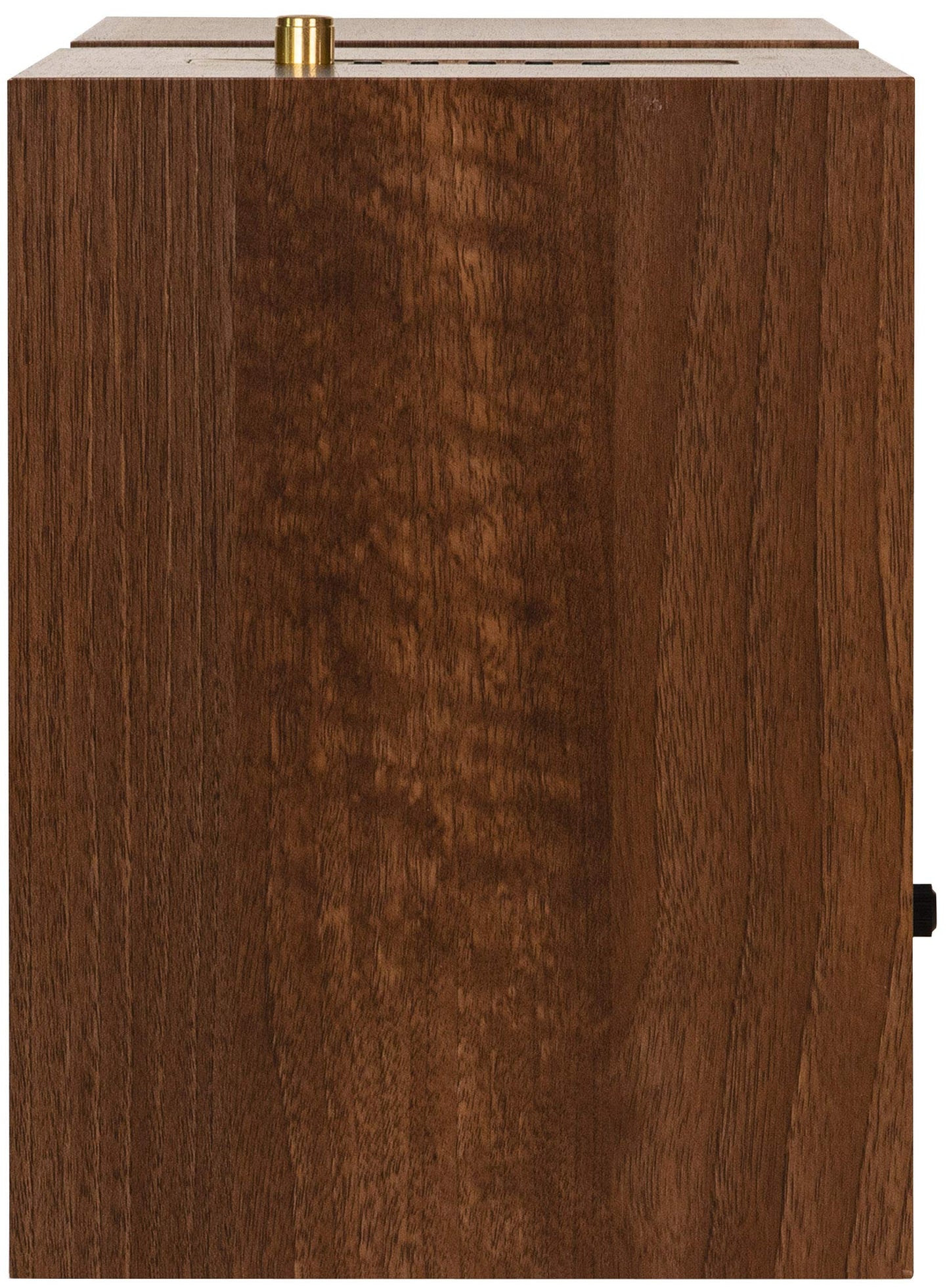 Crosley S200 - Altavoces estéreo Bluetooth de 4 Pulgadas con conexión óptica, USB y Auxiliar, Color Nogal