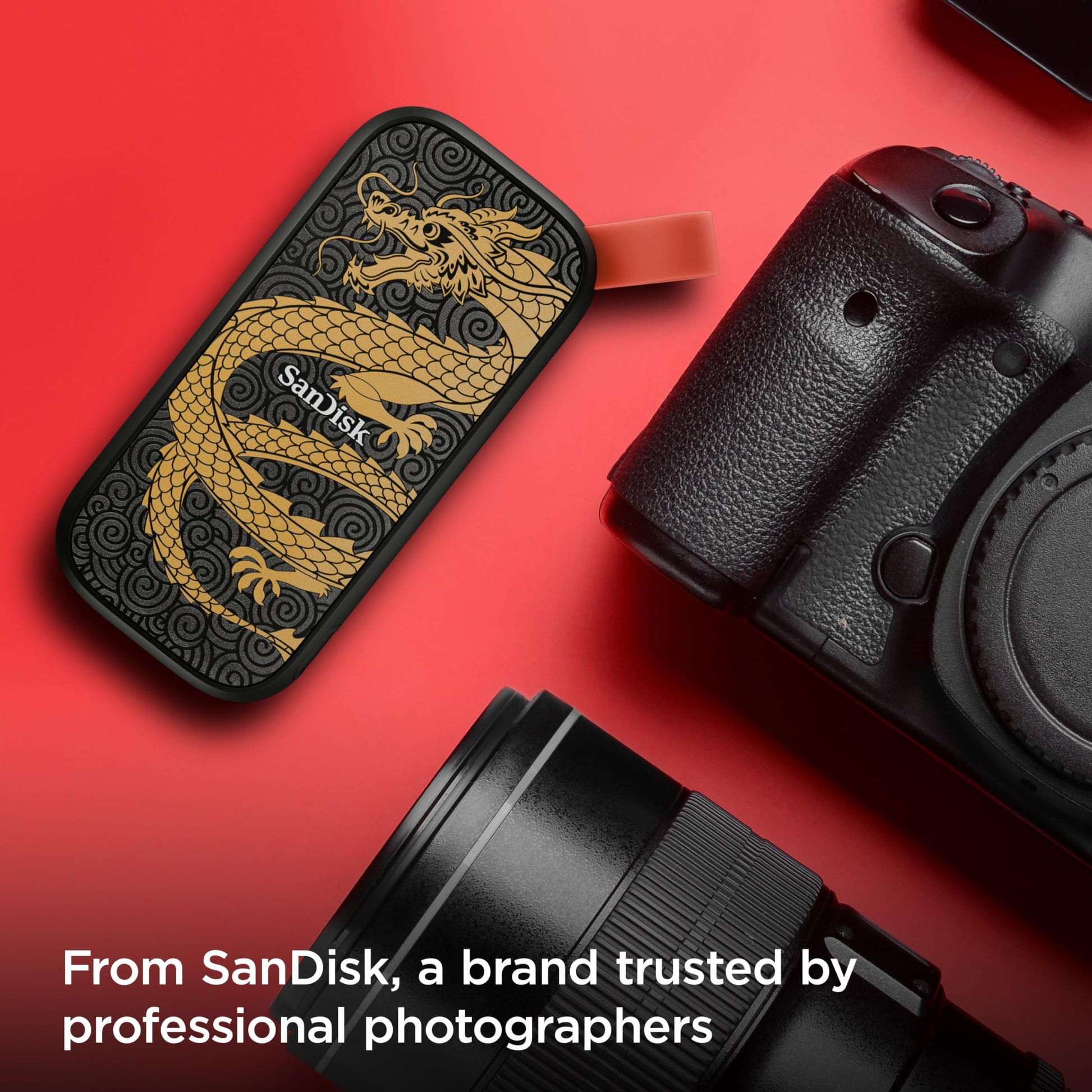 SSD Portátil SanDisk Dragon Edition 1 TB Firmware Actualizado