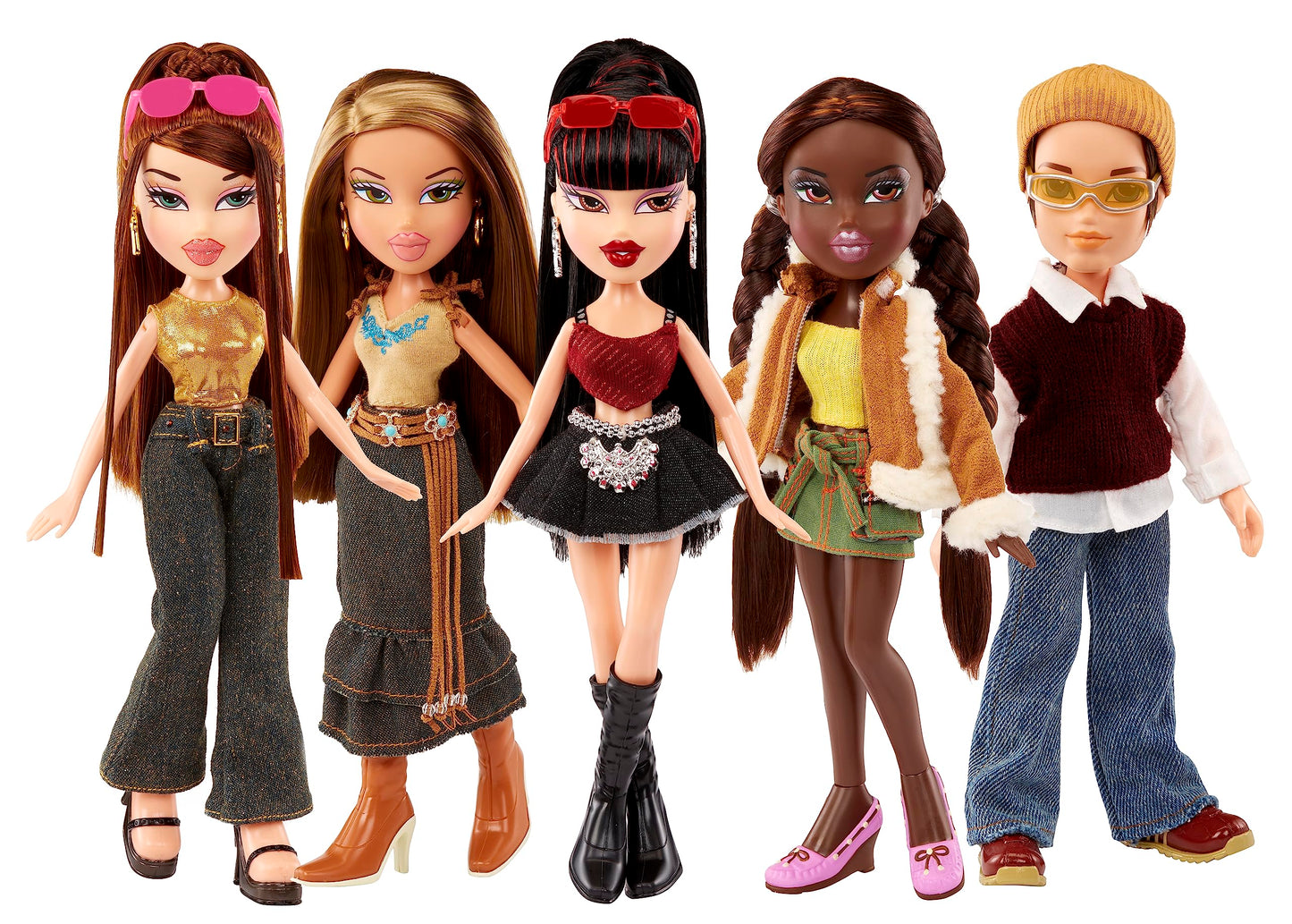 Bratz Muñeca de Moda - Fianna - Serie 3 - Muñeca, 2 Conjuntos y póster - para coleccionistas y niños Mayores de 6 años