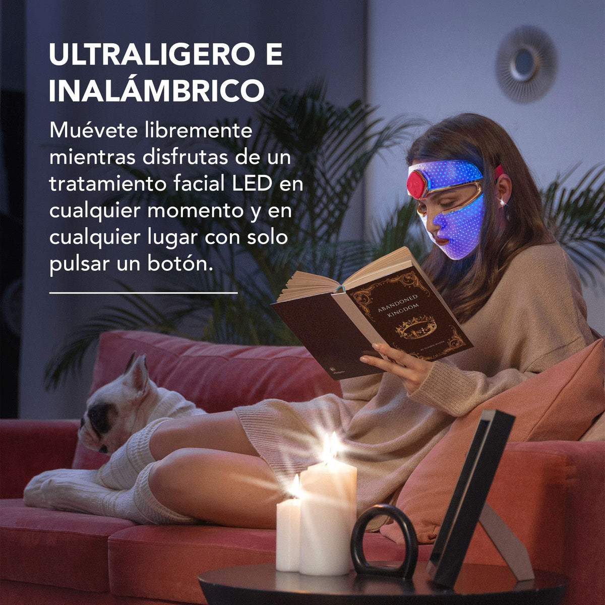 FAQ 201 - Máscara facial con luces LED RGB avanzadas, para manchas y acné suave, máscaras faciales para el cuidado de la piel, máscaras faciales inalámbricas de belleza, 600 puntos de resplandor
