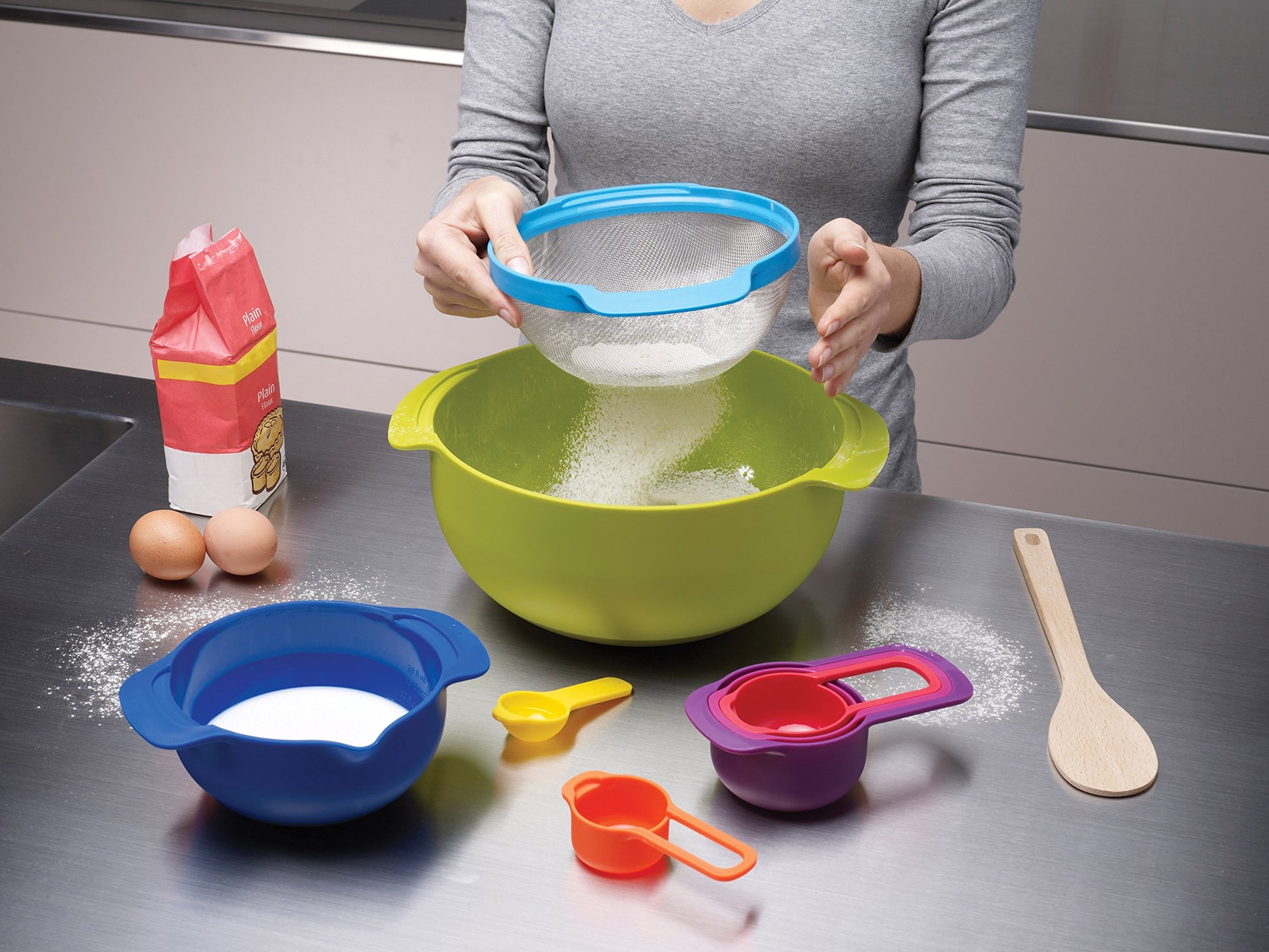 Juego de Medidores de Cocina Joseph Joseph Multicolor