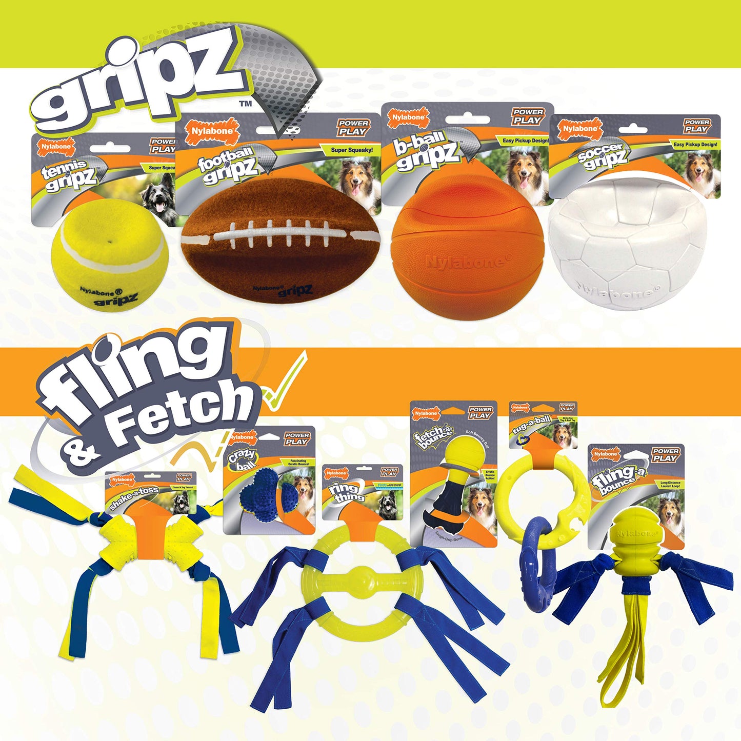 Nylabone Juguete Power Play Soccer Ball