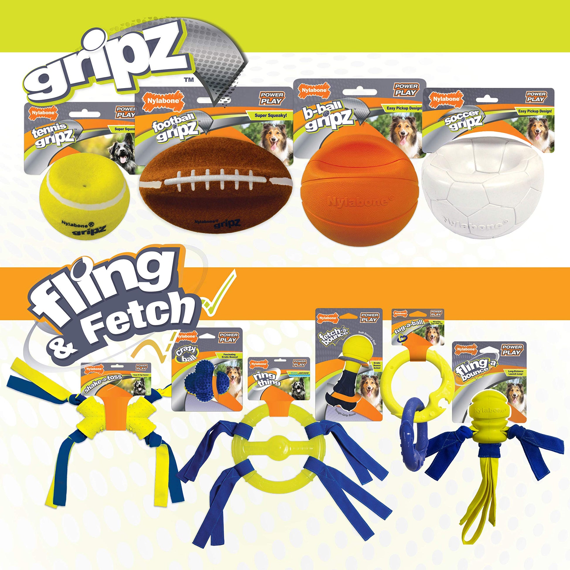 Nylabone Juguete Power Play Soccer Ball