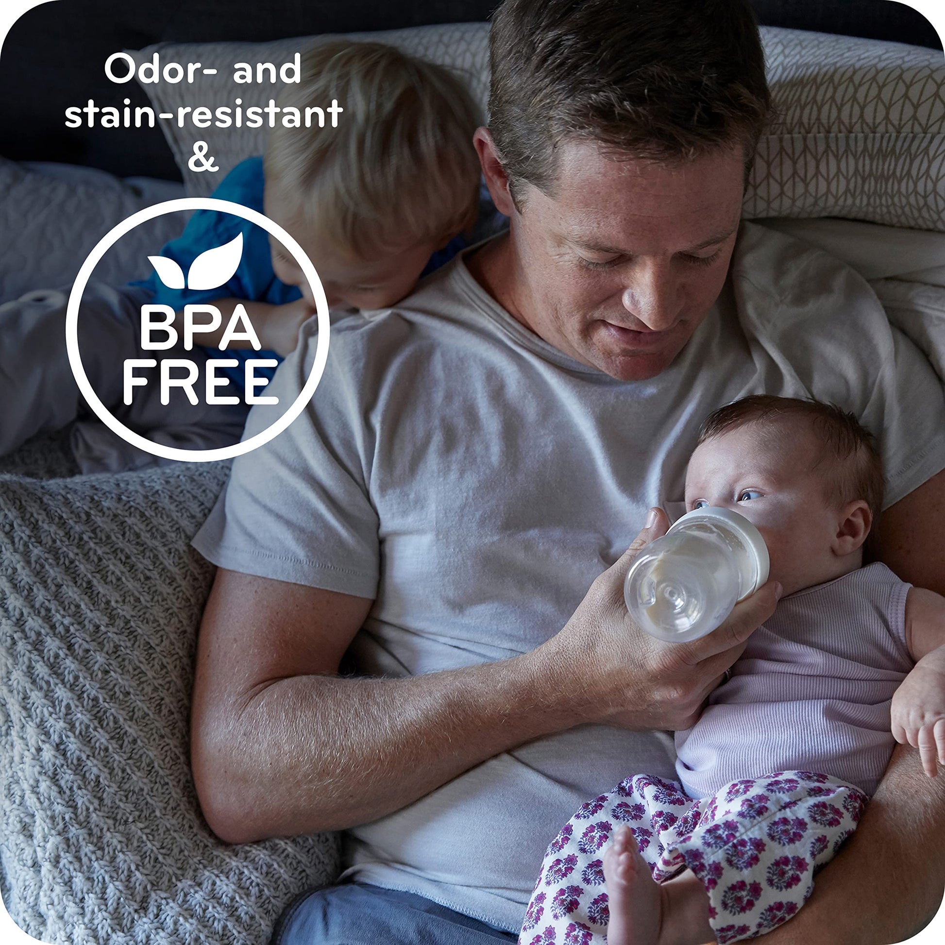 Biberón NUK Simply Natural SafeTemp