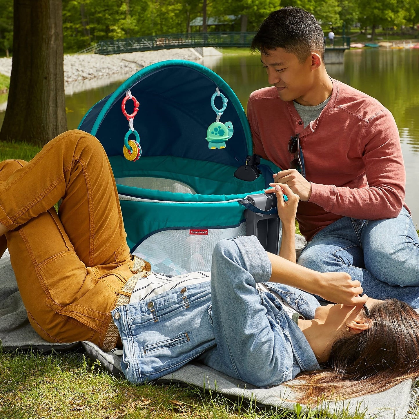 Fisher-Price Domo Portátil Para Bebé Silla para bebés en Etapa de Desarrollo