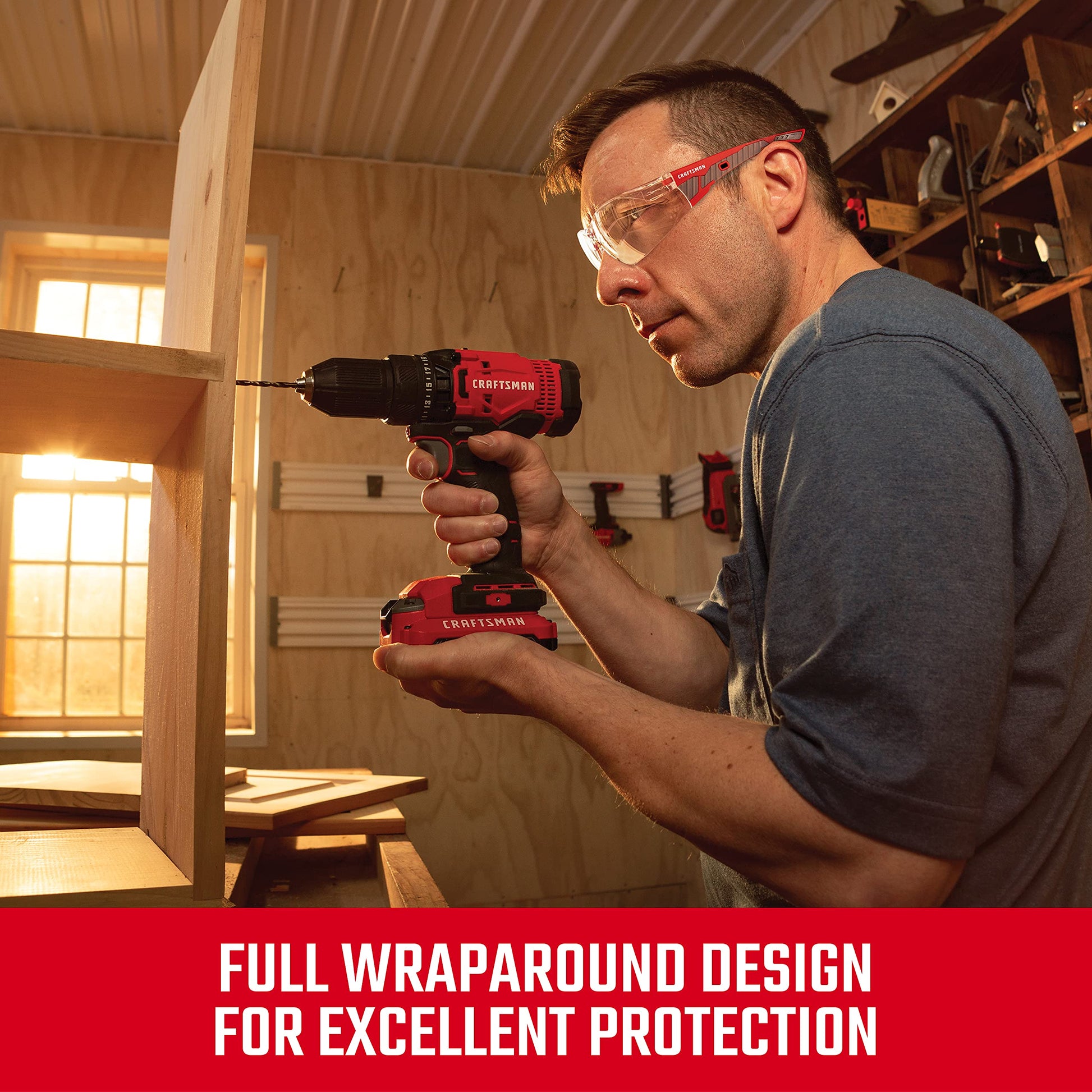 Gafas Radians Craftsman 200 Transparente Comfort Fit