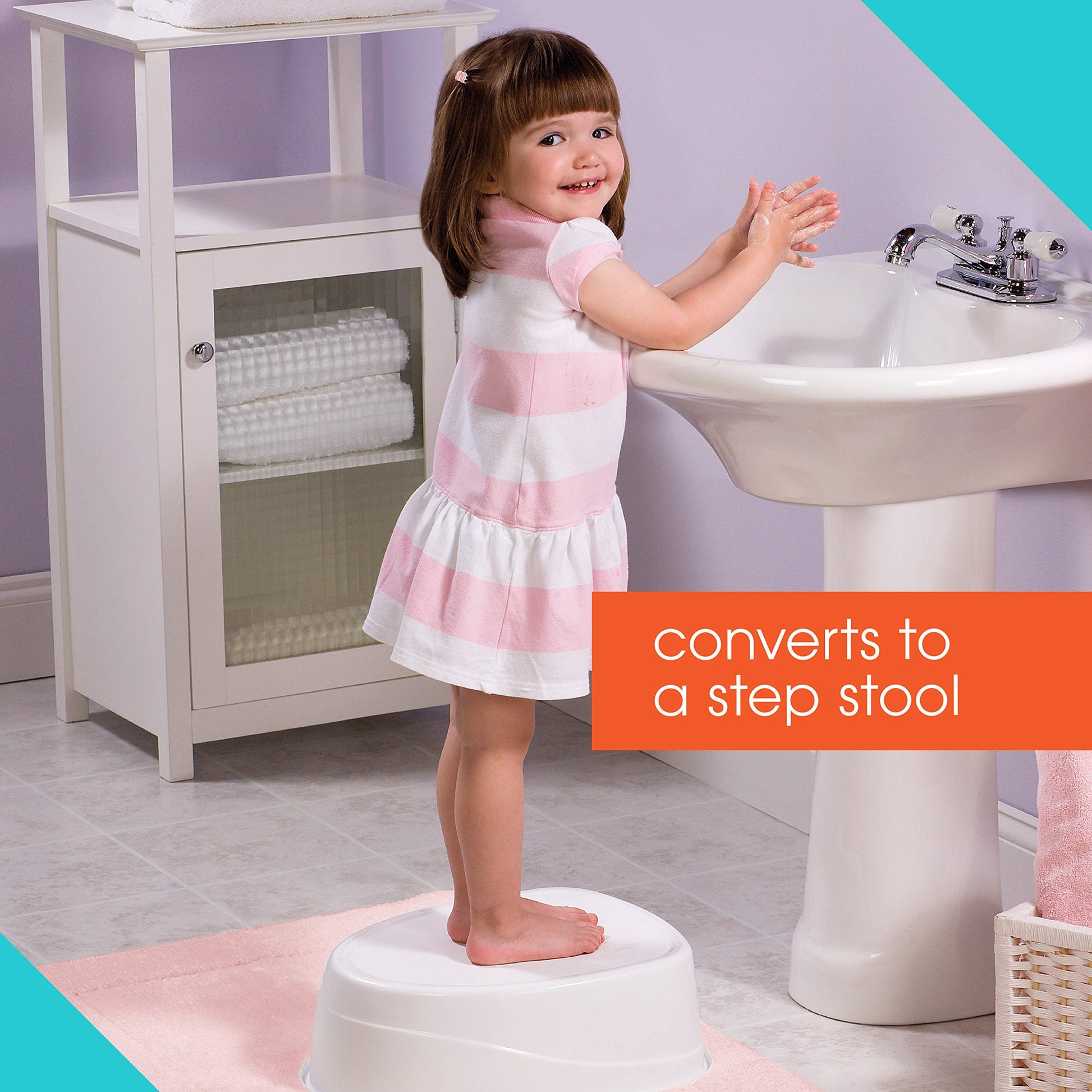 Entrenador de Baño Summer Morado para Niña