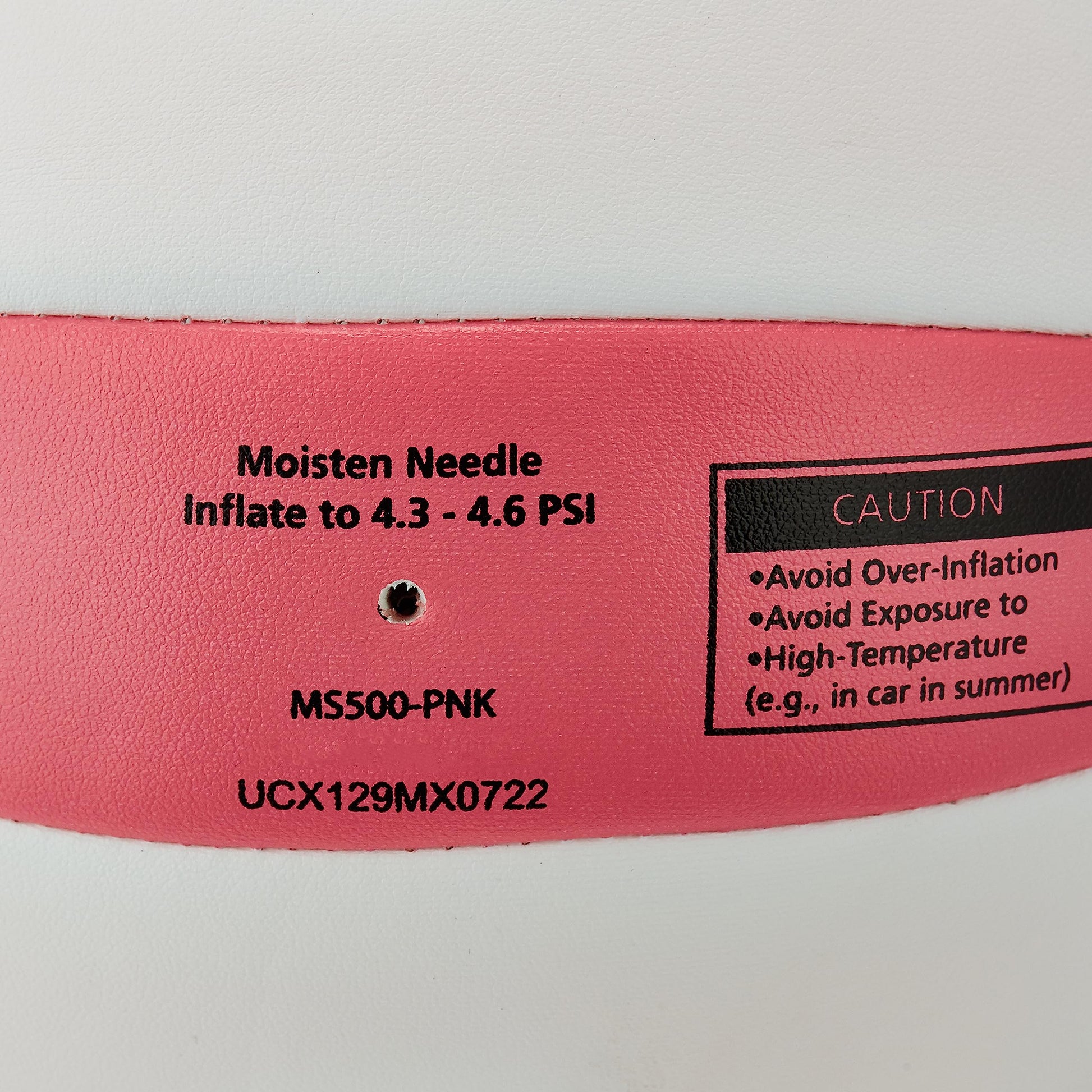 Pelota de Voleibol Molten Rosa Blanco Oficial