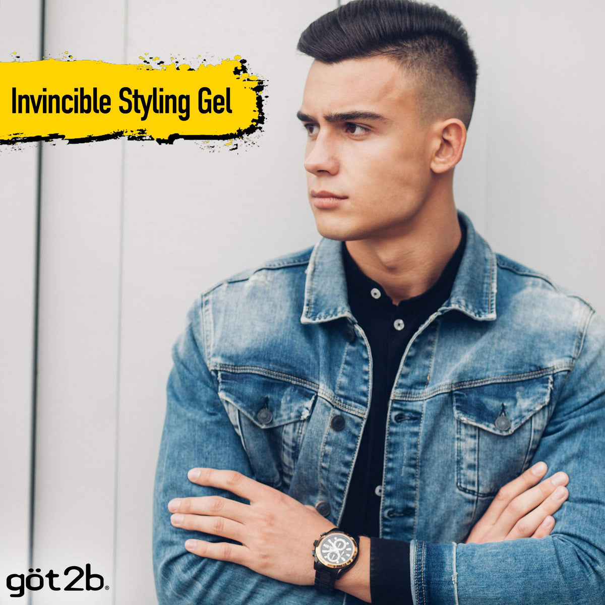 Got2b Ultra Glued Invincible Styling Gel para el cabello, 6 onzas (Paquete de 3)