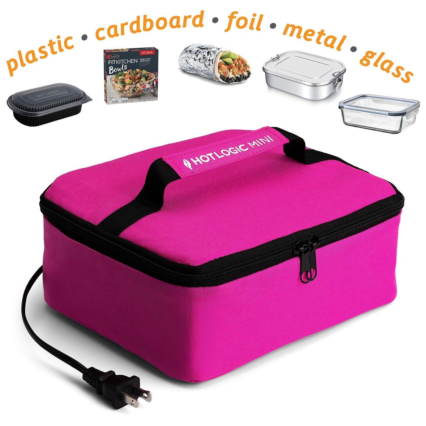 HotLogic Mini horno portátil (rosa)