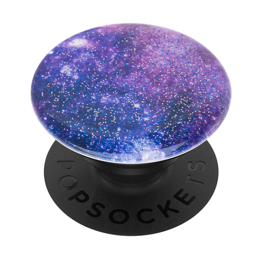PopGrip Nebulosa con Purpurina PopSockets para Teléfonos y Tabletas con Tapa Intercambiable