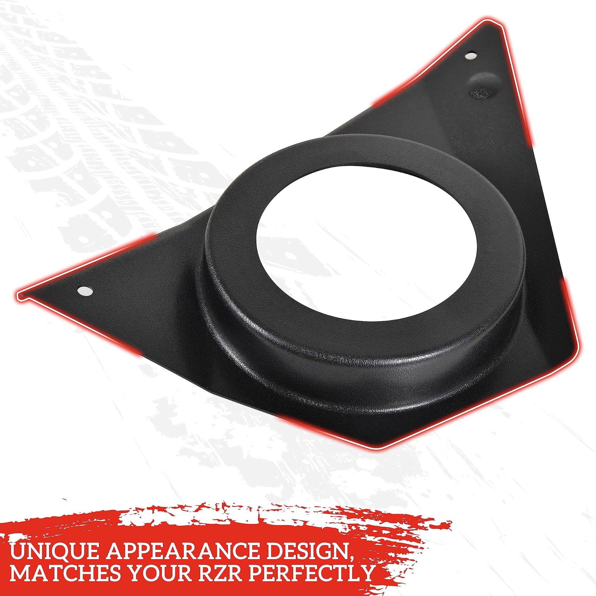 SAUTVS - Altavoces para puerta frontal de 6.5 pulgadas para RZR XP 1000 S 900 ACE 570 900 2014-2023, impermeable, a prueba de polvo, para puerta frontal de 6.5 pulgadas, paneles de accesorios (un par)