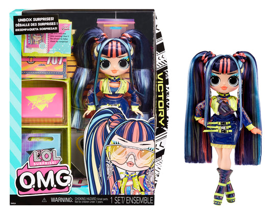 L.O.L. Surprise! O.M.G. Muñeca de Moda - Victory - Incluye muñeca, múltiples sorpresas y fabulosos Accesorios - Edad: 4+ años