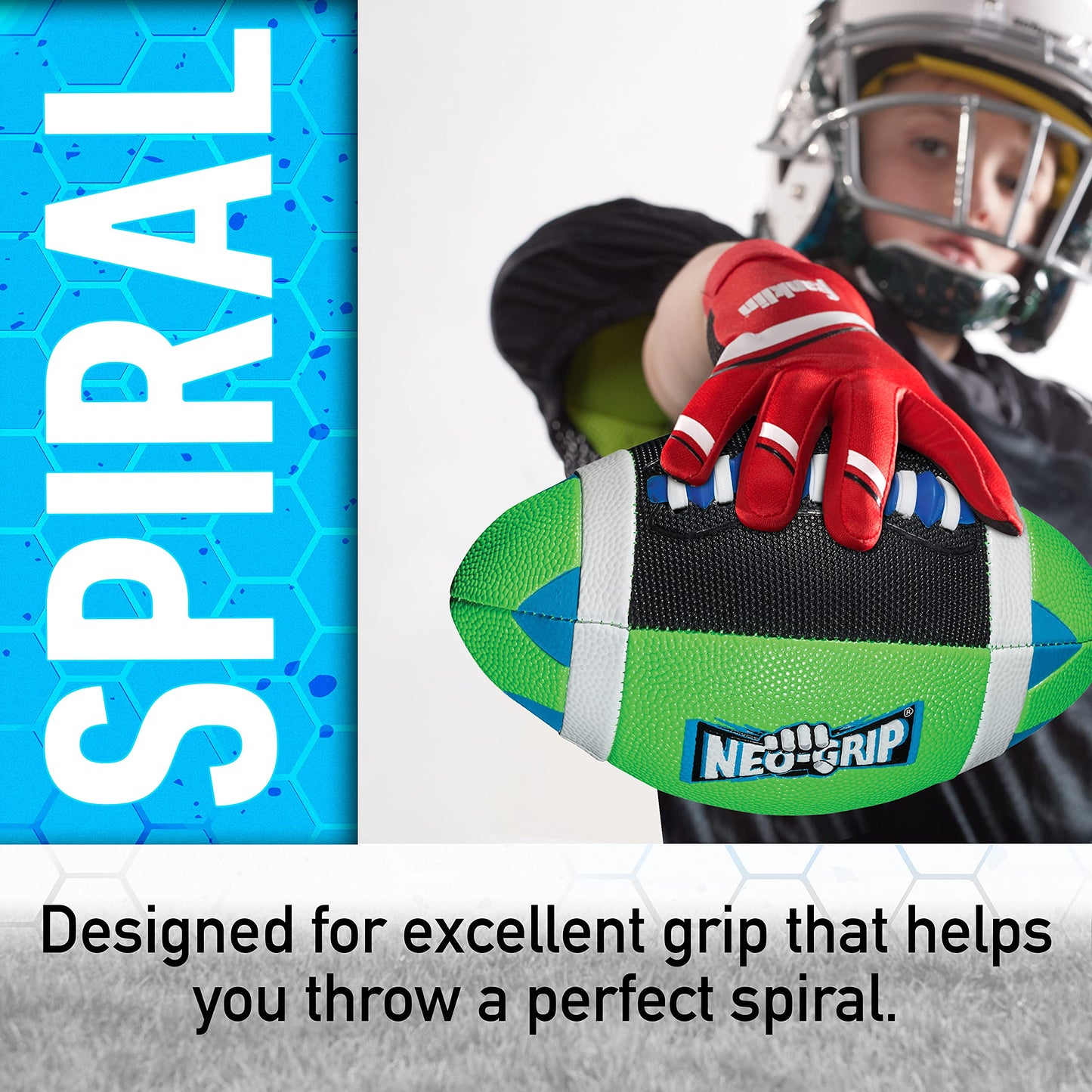 Franklin Sports Neo Grip Mini Balón de Futbol Americano