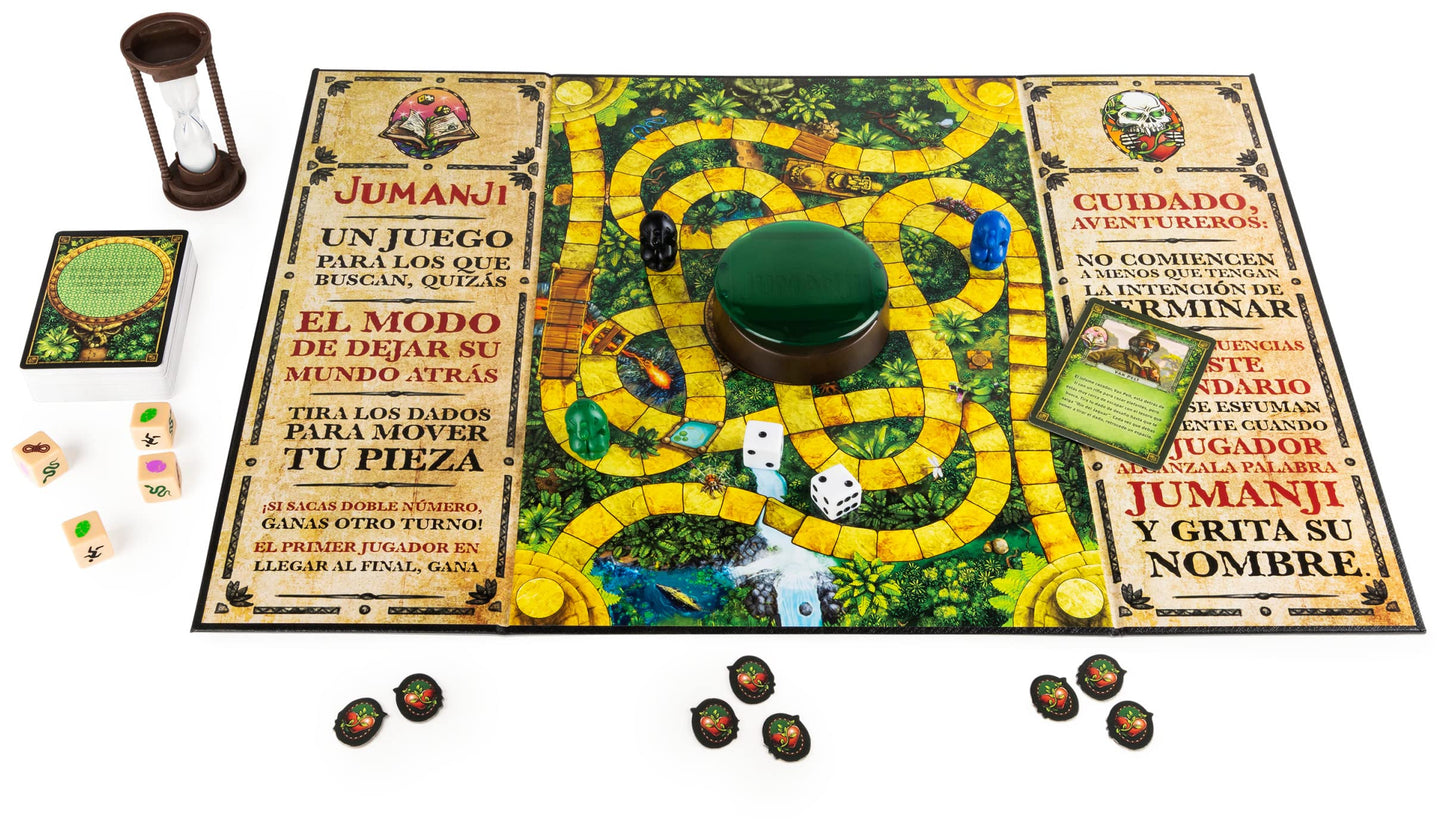 Cardinal, Jumanji el Juego, la última edición del clásico Juego de Mesa de Aventuras para familias y niños a Partir de 8 años