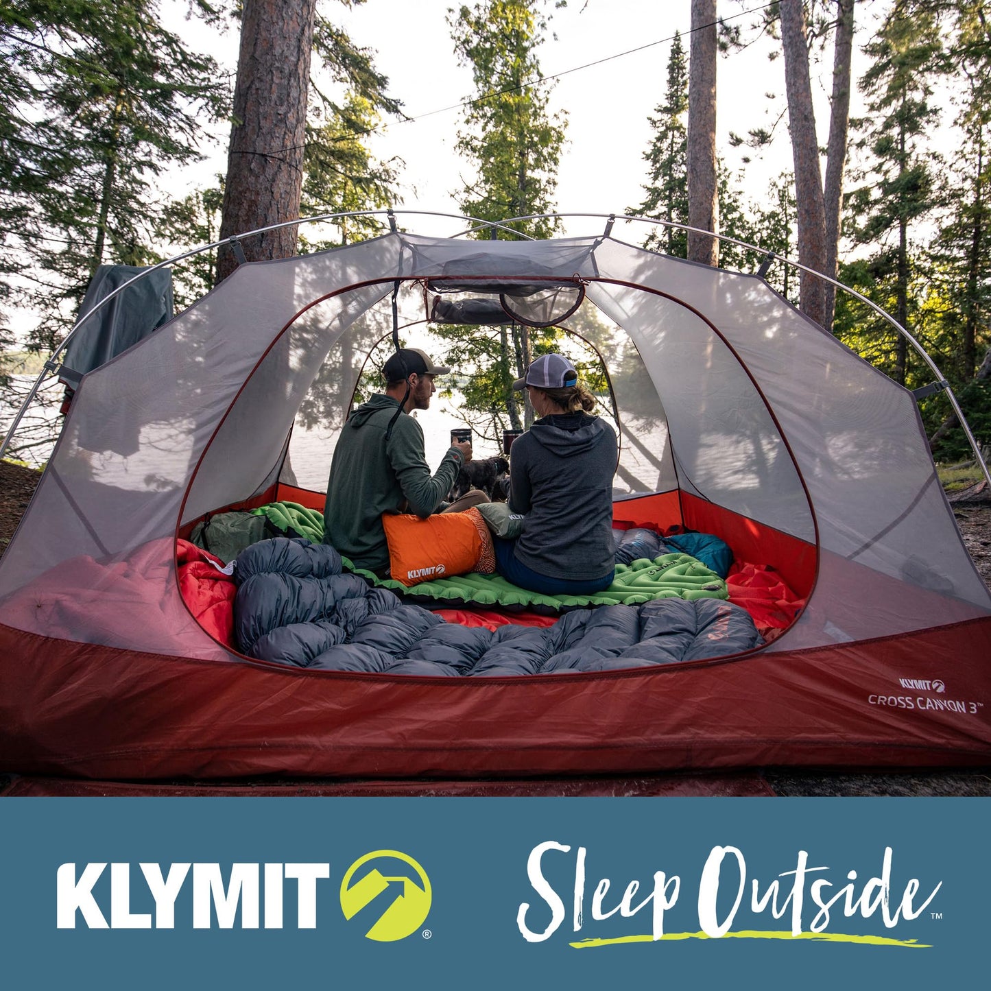 KLYMIT Tempest - Bomba de aire portátil para colchones de aire inflables y almohadillas para orejas para dormir, batería de larga duración y tamaño fácil de llevar, recargable, perfecta para viajes de
