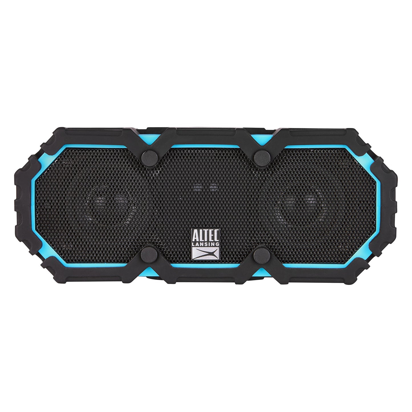 Altec Lansing IMW477-AB Mini Life Jacket 2 Altavoces Portátiles, Inalámbrico y Alámbrico, Batería, Bluetooth/3.5mm/USB, Universal, Rectángulo, Negro/Azul