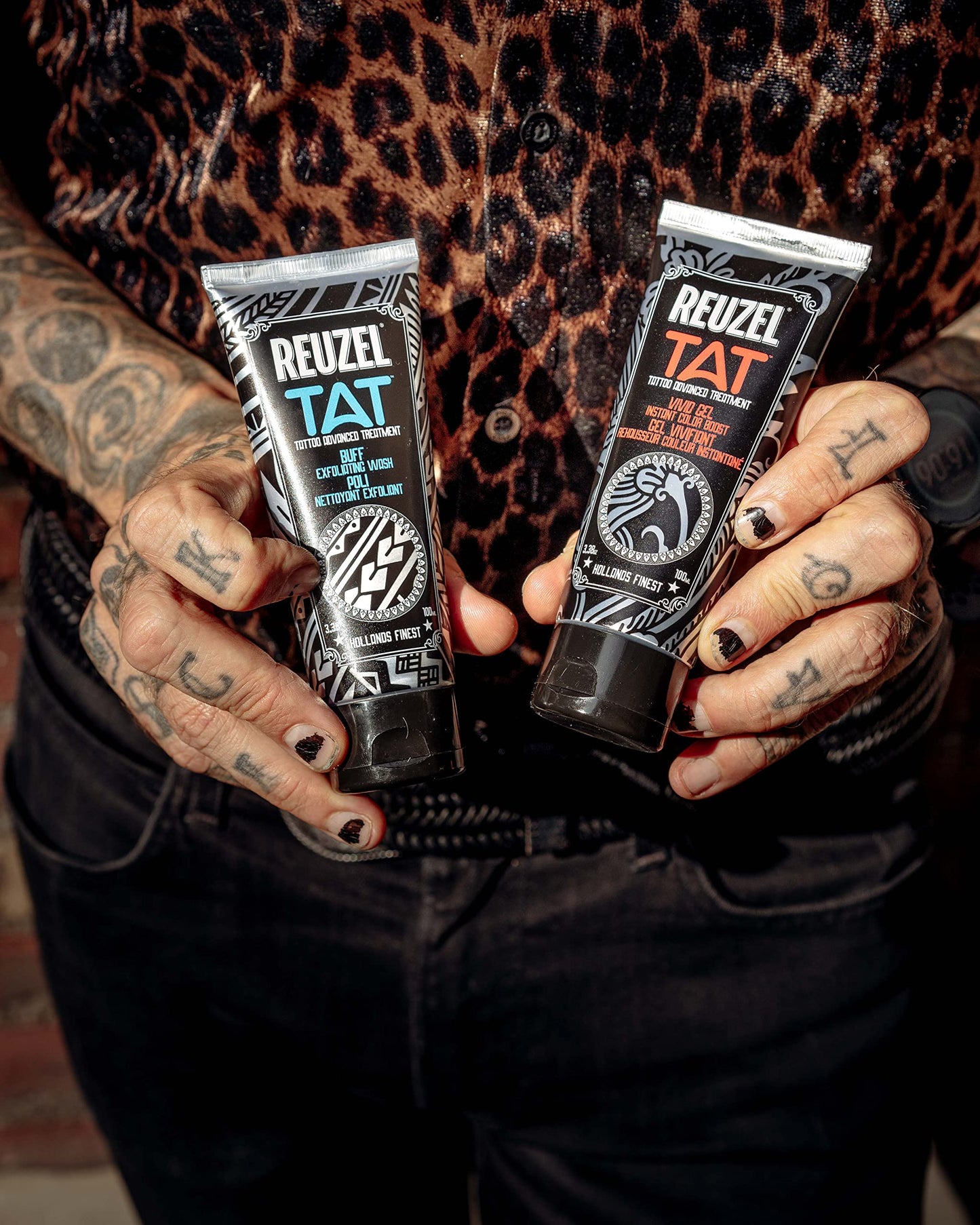 Exfoliante Corporal Reuzel Buff 100 ml Vigoriza Tatuajes Fórmula Vegana Sin Sulfatos ni Parabenos