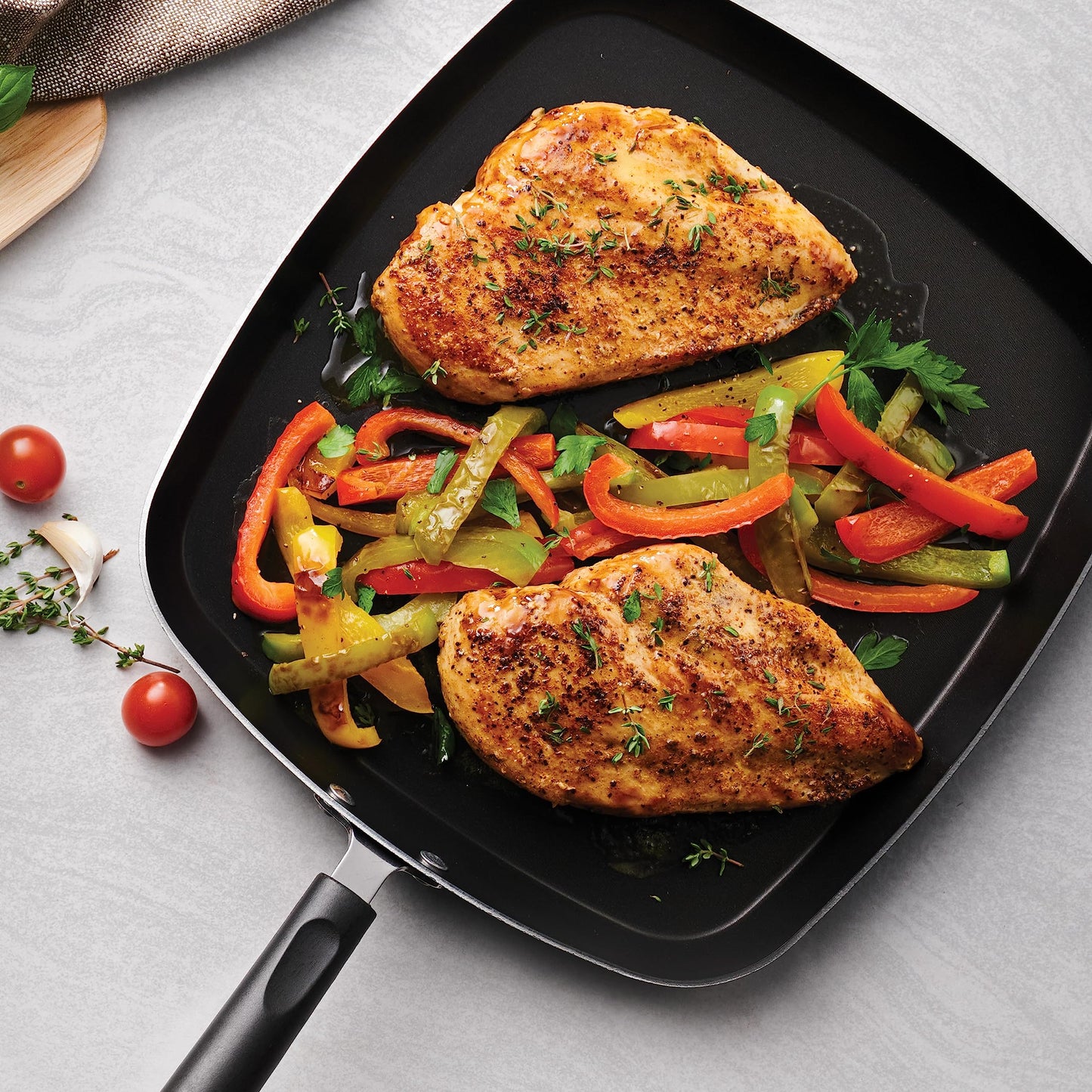 Batería de Cocina Tramontina Plateado Antiadherente de Aluminio 15 Piezas
