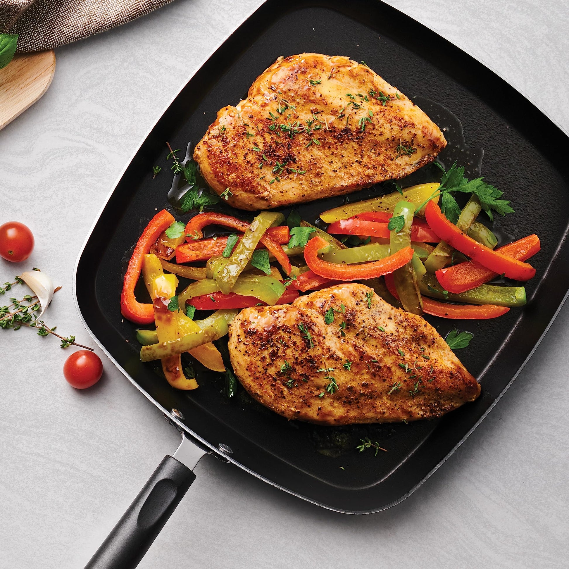 Batería de Cocina Tramontina Plateado Antiadherente de Aluminio 15 Piezas