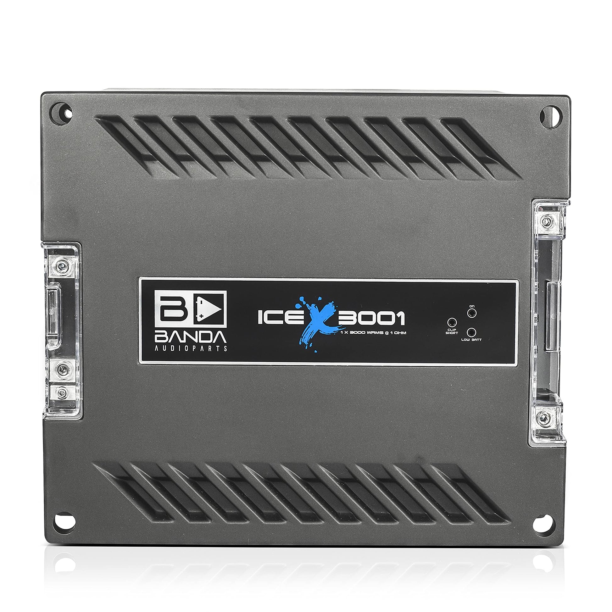 Banda Ice X 3001-1 Canal 3000 W RMS 1 Ohm Amplificador de Coche
