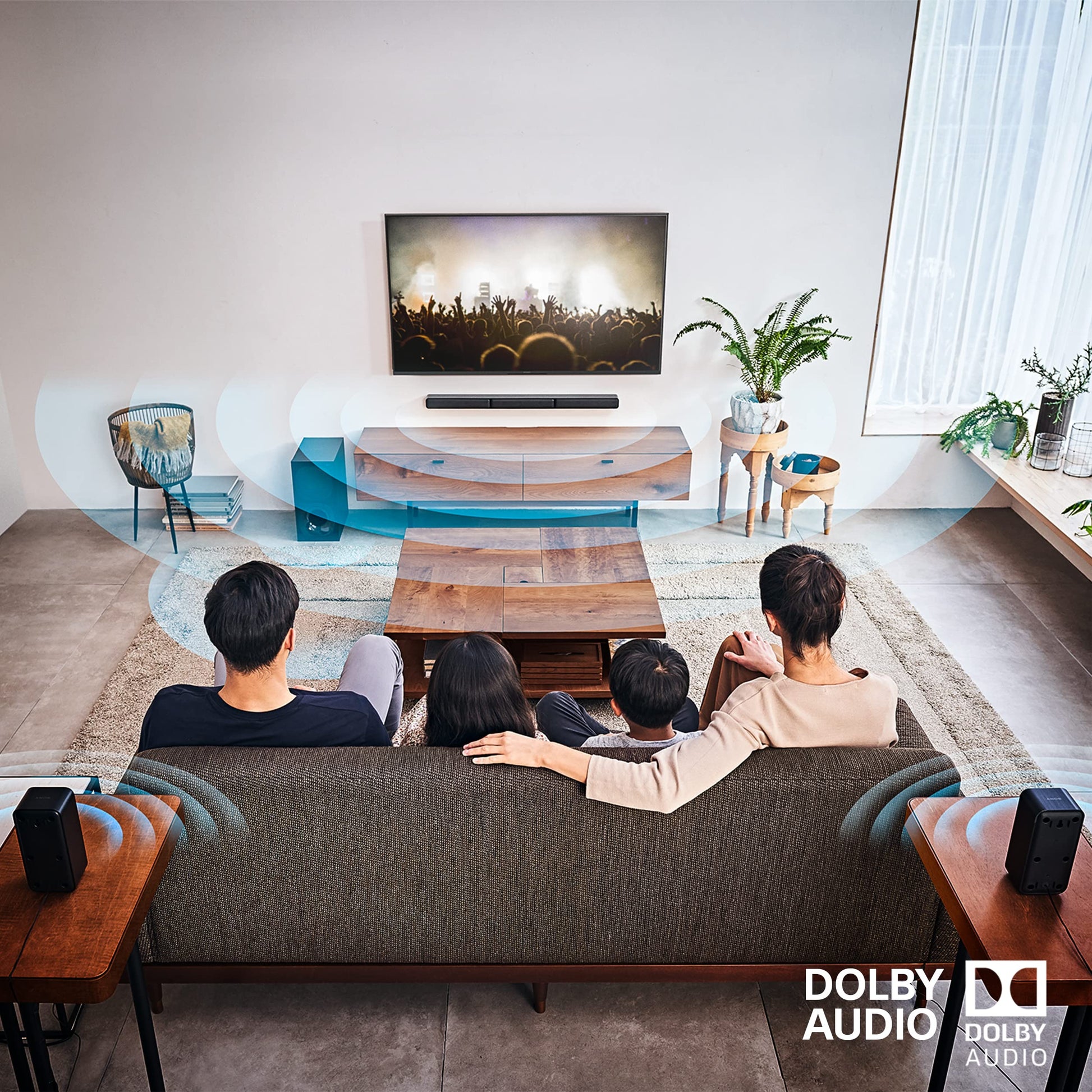 Sony HT-S40R Sistema de barra de sonido de cine en casa de 5.1 canales (reacondicionado)