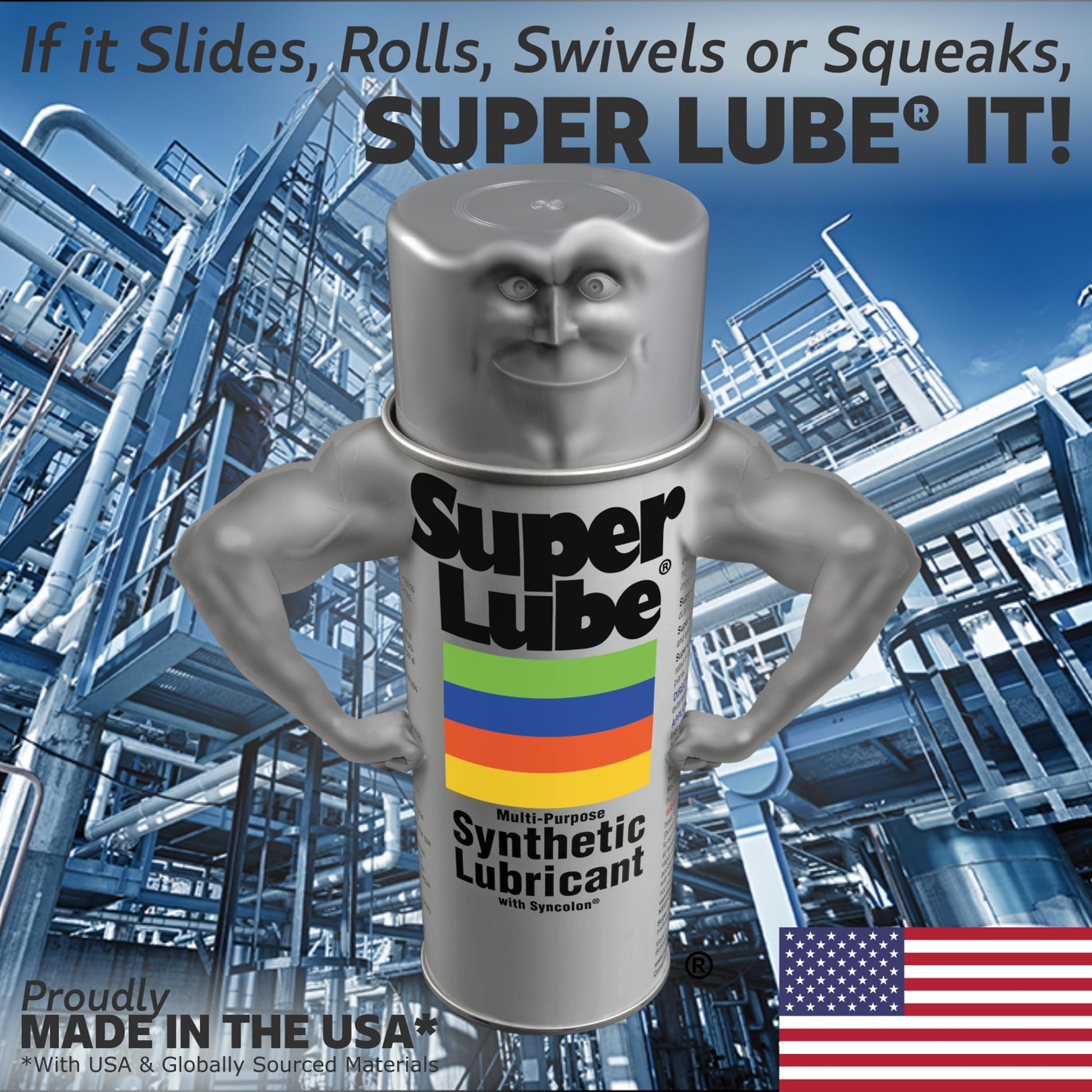 Grasa Sintética Multiusos Super Lube Blanco Translúcido