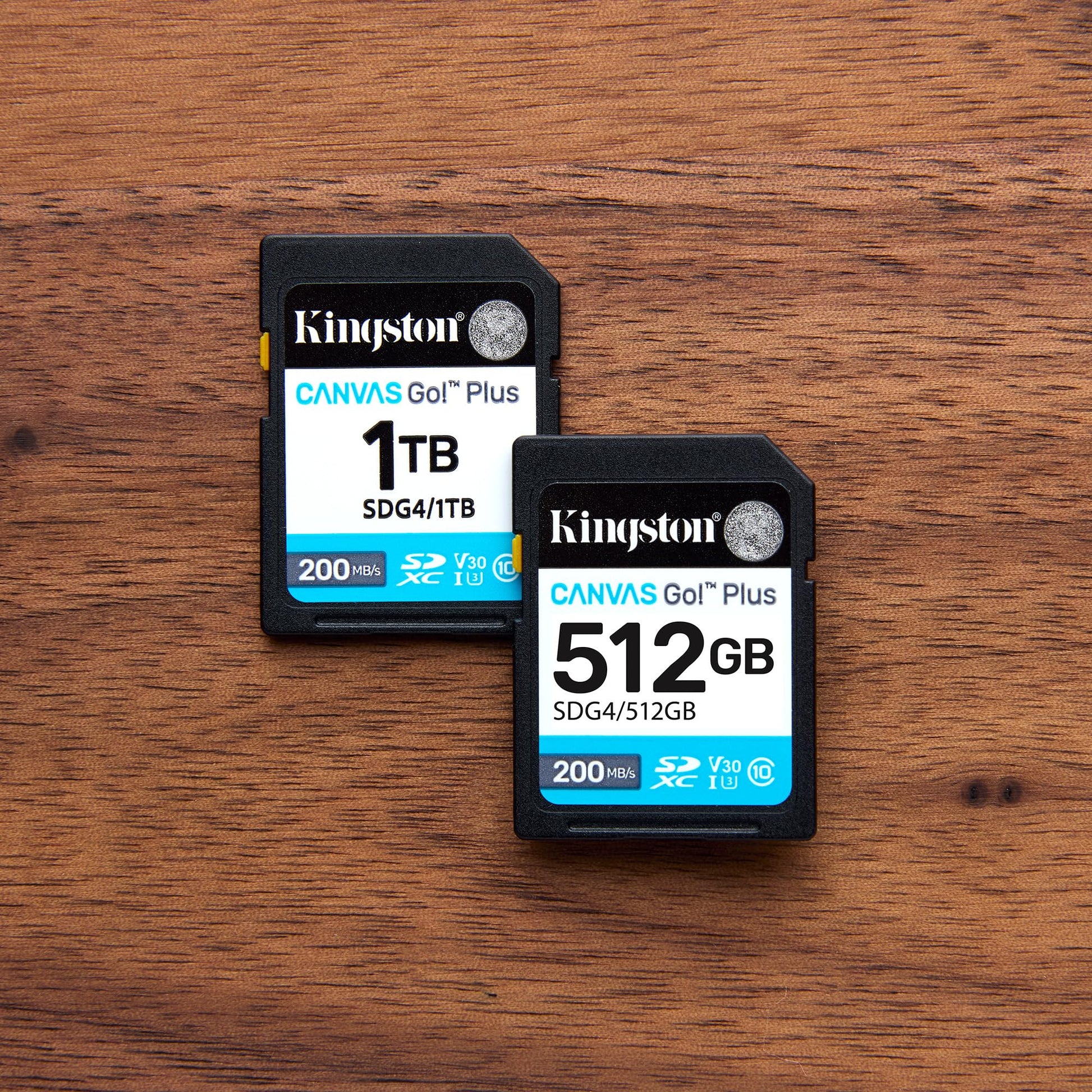 Kingston Tarjeta De Memoria SD, Canvas Go Plus Gen4, Capacidad: 512GB, 4K, Clase 10, UHS-I, U3, V30, Lectura: 200MB/s y Escritura: 160MB/s, SKU: SDG4/512GB
