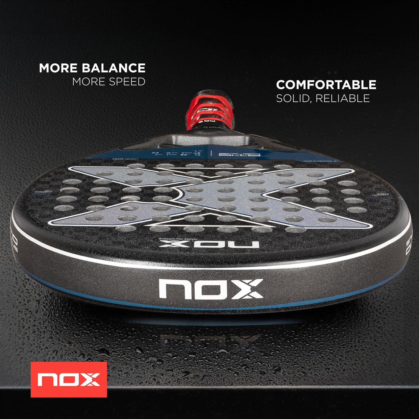 Pala de Pádel NOX AT10 Genius 12K 2024 de Agustín Tapia