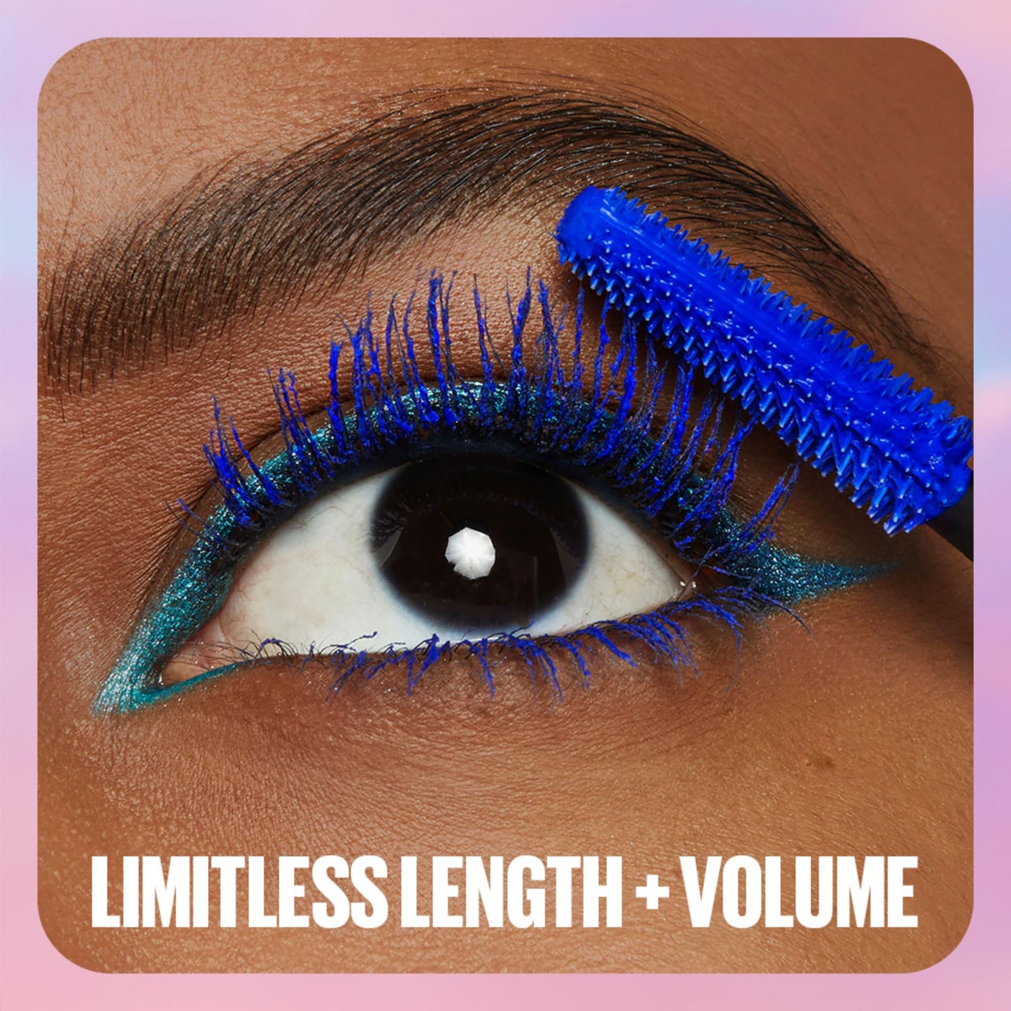 Maybelline Sky High Washable Mascara Makeup, Volumizing Mascara, Buildable, Lengthening Mascara, Defining, Curling, Multiplying, Washable Blackest Black, 0.2 fl. Oz