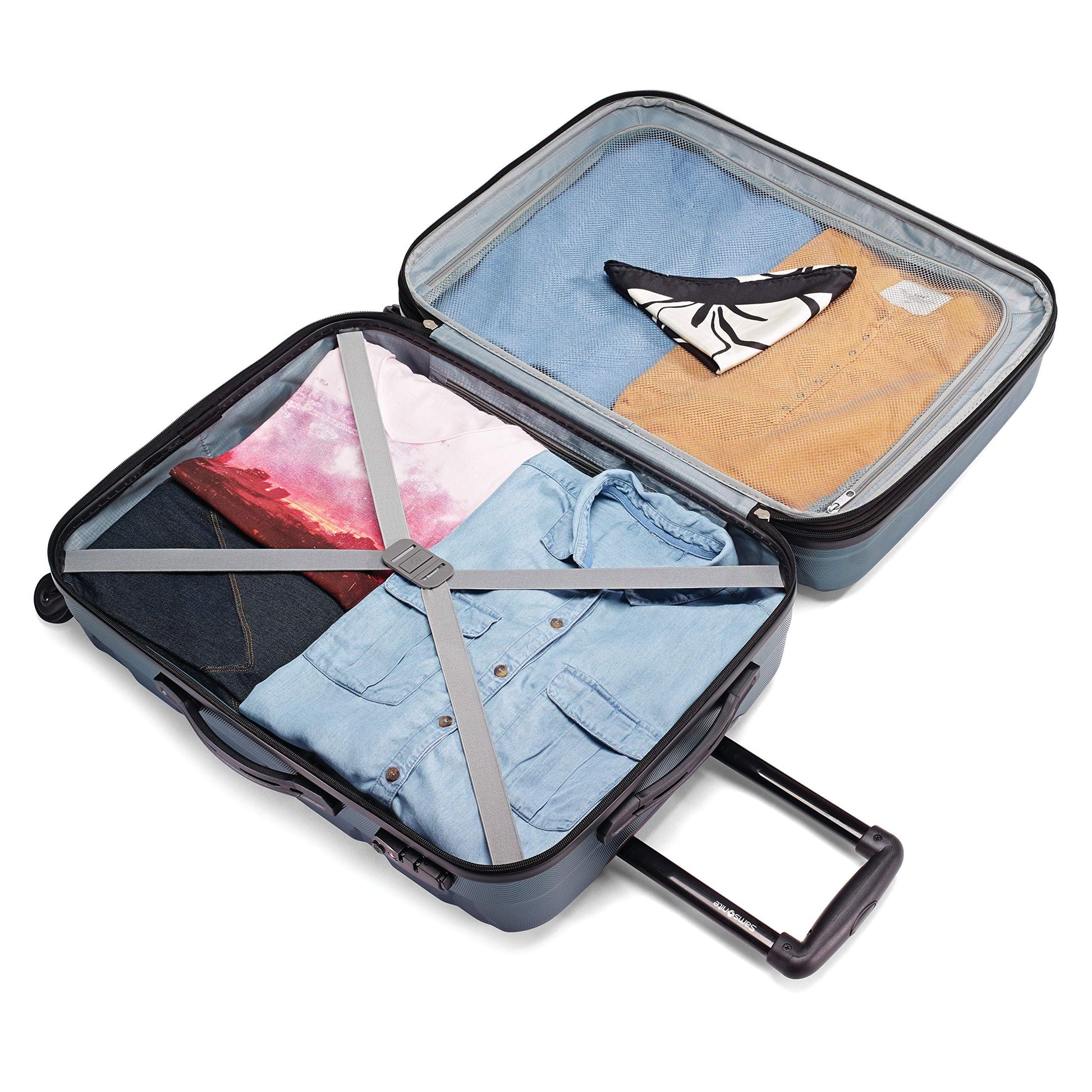 Maleta con Ruedas Samsonite Verde Azulado 50 cm para Unisex Adulto