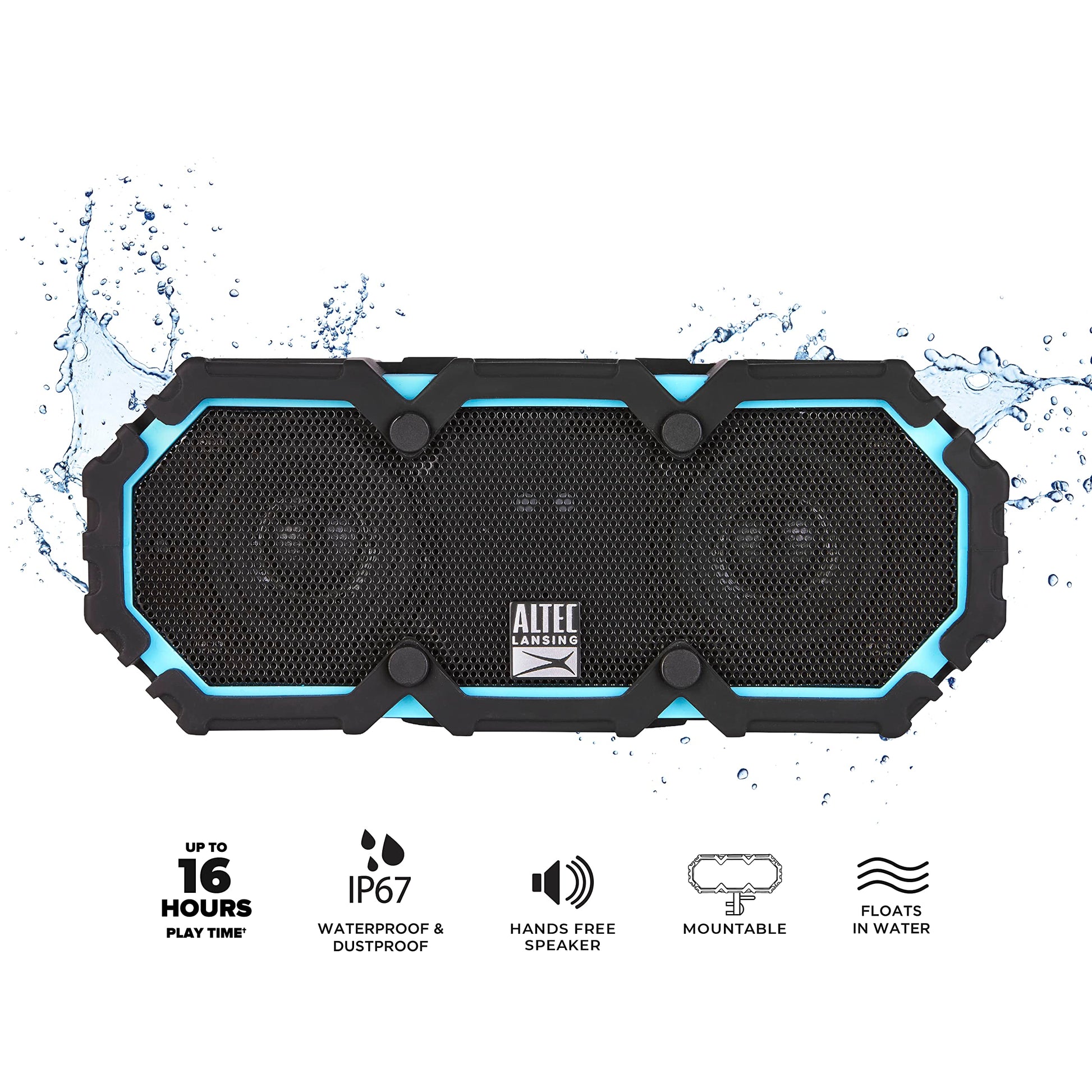 Altec Lansing iMW577 Life Jacket 2 Bluetooth Inalámbrico/a Bocina, Blue