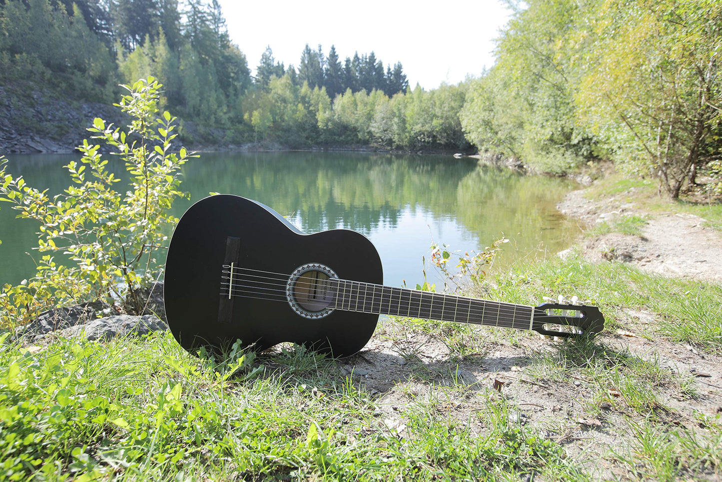 GEWA ISGEWPS510356 Guitarra Clásica 4/4, Negra