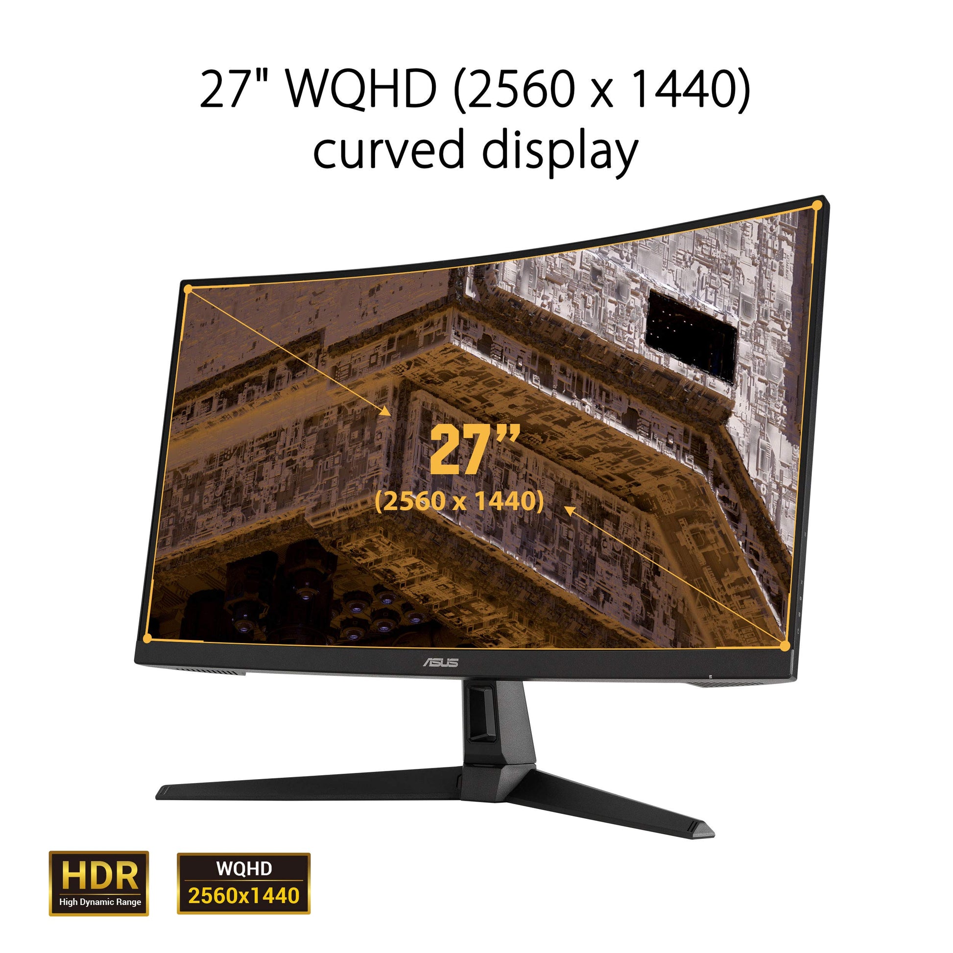 Monitor LED Asus 27 Pulgadas TUF Gaming 2560x1440 165Hz FreeSync